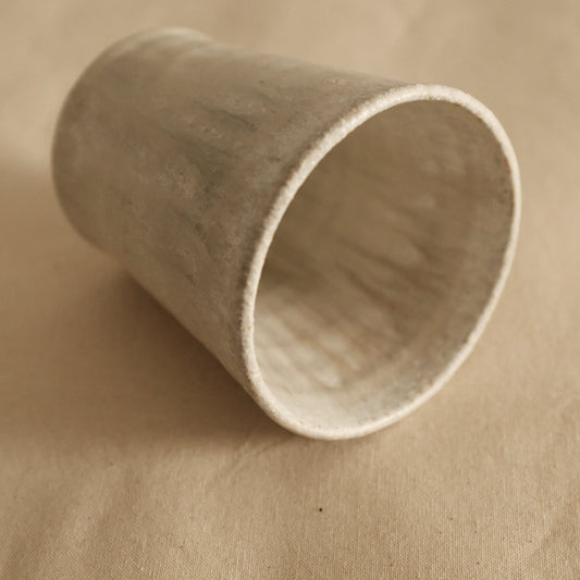 Kyuuko Mashiko Konayuki Powder Snow Glaze Tall Mug