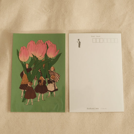 Kurahashi Rei Tulip Girls Postcard