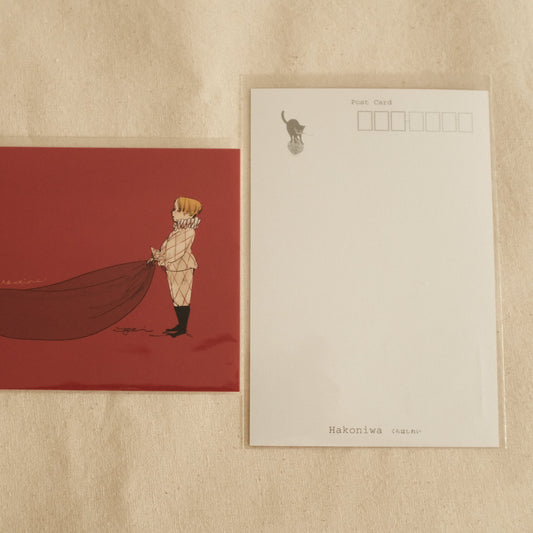 Kurahashi Rei Daily Routine Walking Postcard