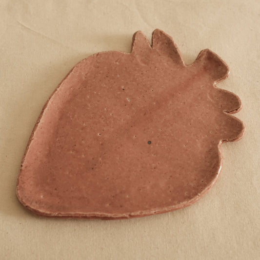 Momoiro Soft Pink Ichigo Strawberry Flat Plate