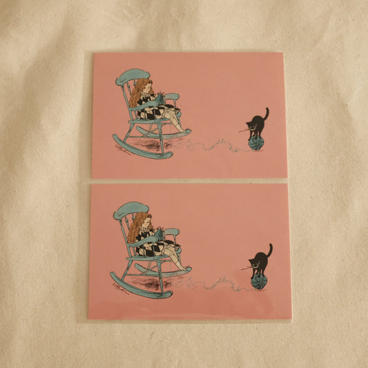 Kurahashi Rei Silent Circus Postcard