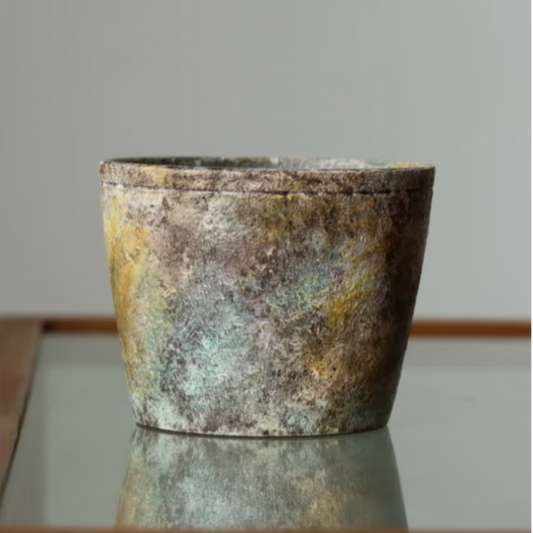 Hommage à Monet Mood Six Choko Cup Coffee Cup Engobe Matte Textured Ceramic Stoneware