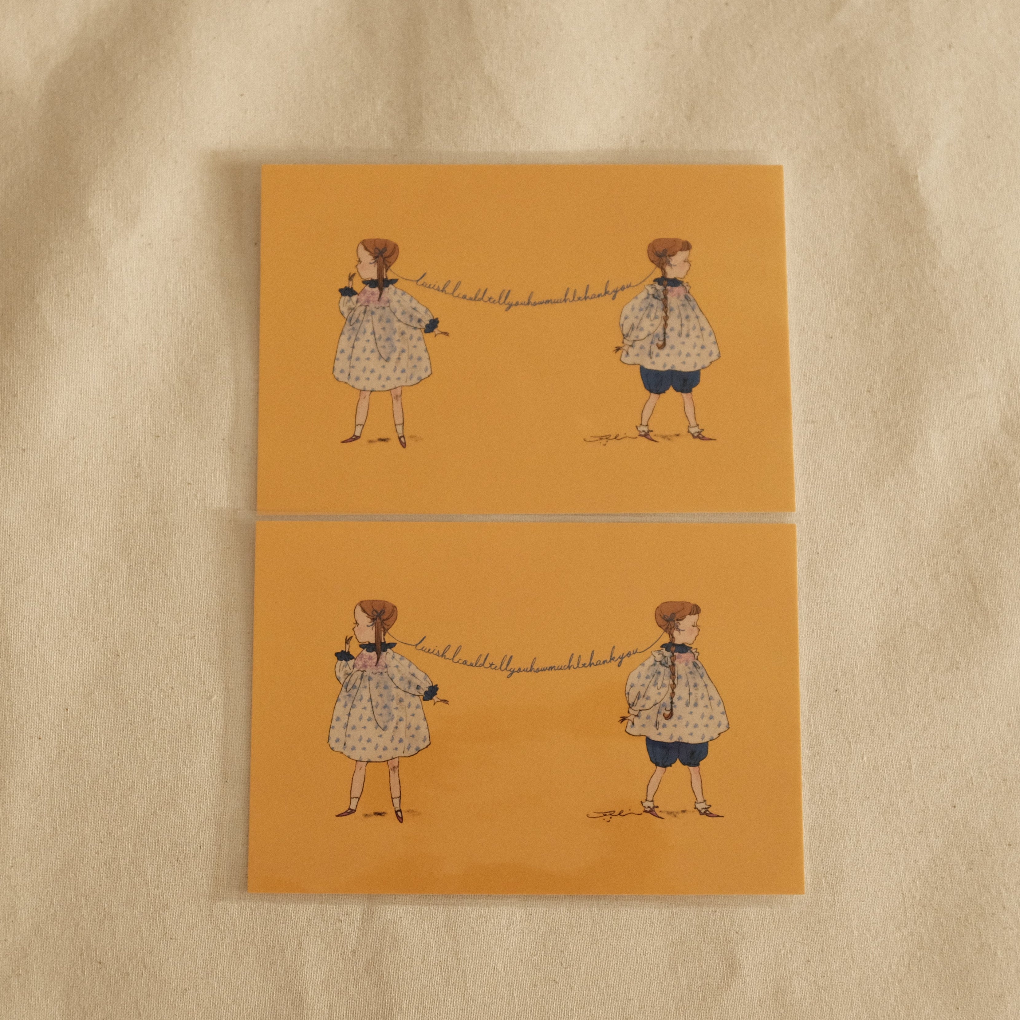 Kurahashi Rei Convey Thank You Postcard