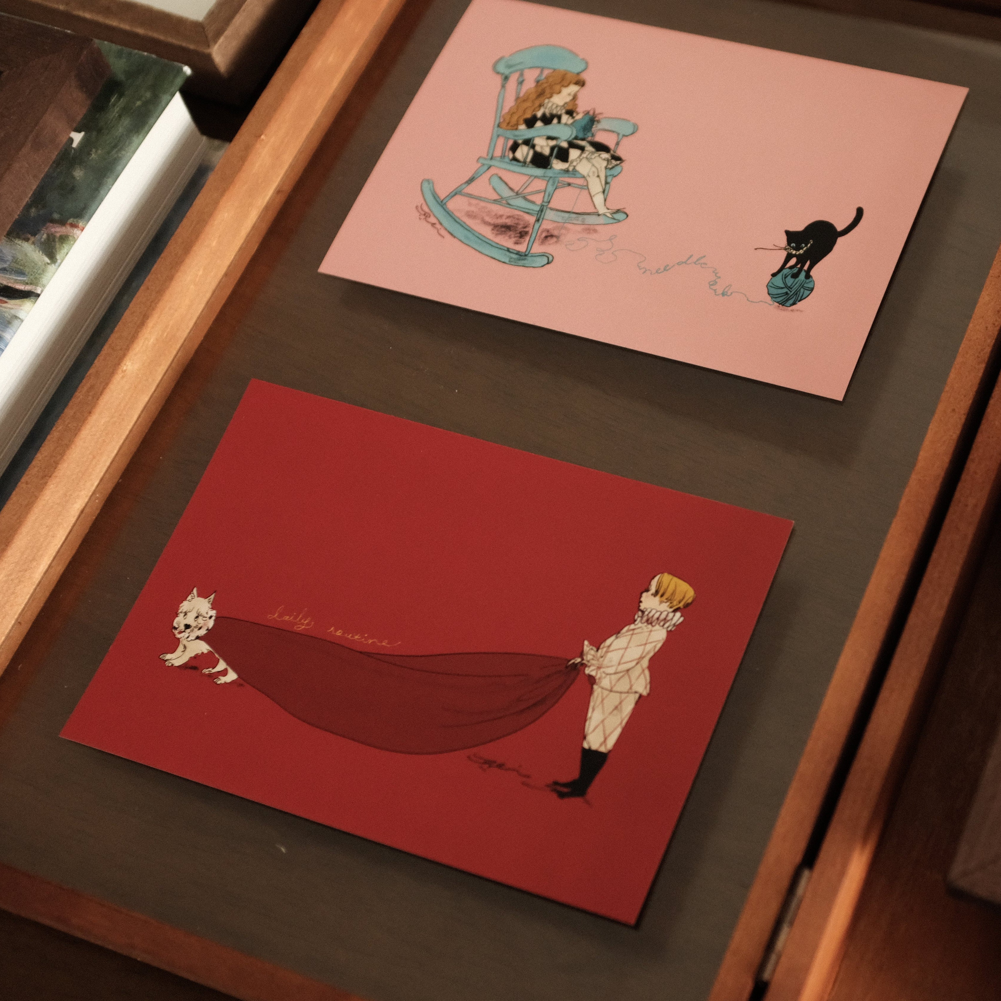 Kurahashi Rei Daily Routine Walking Postcard