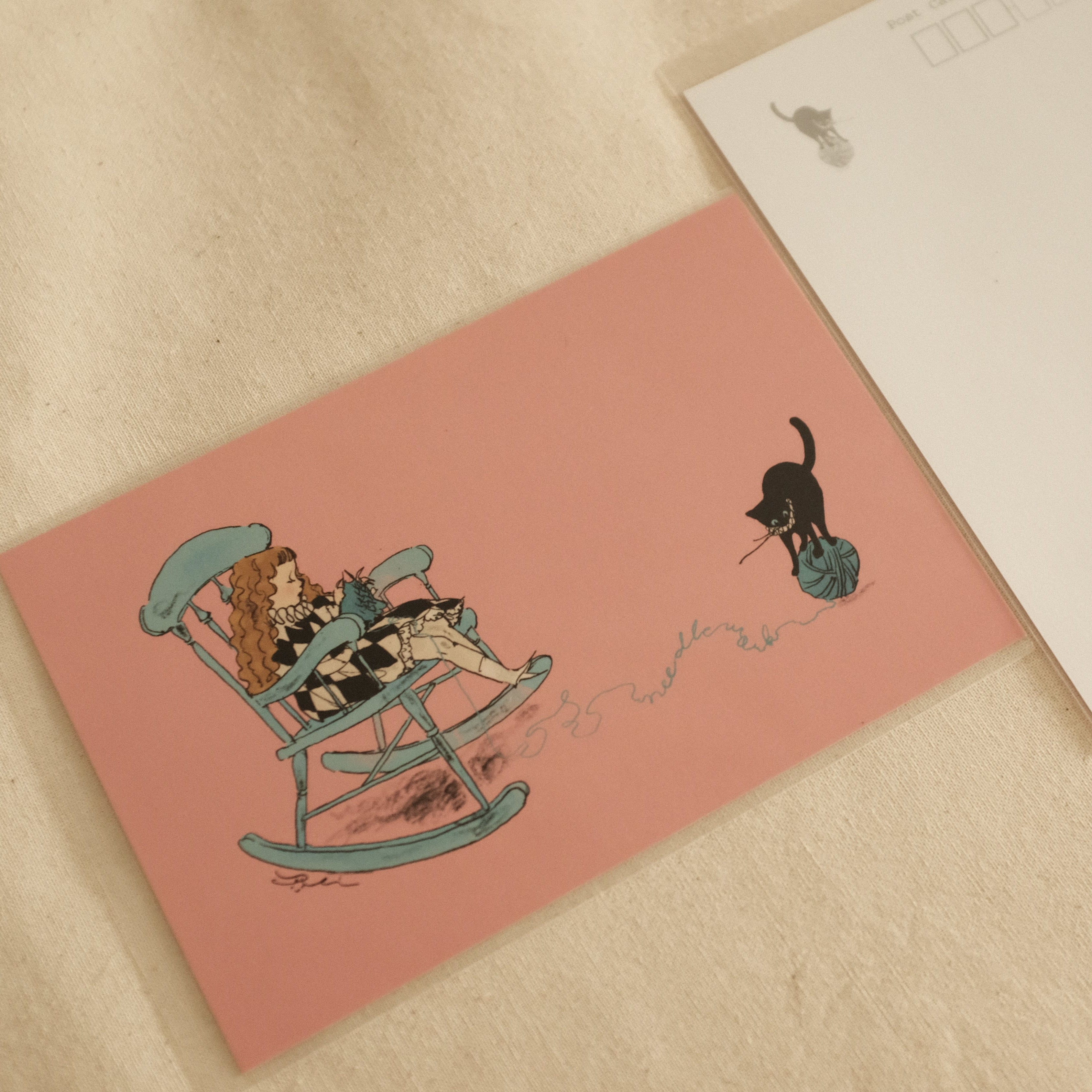 Kurahashi Rei Silent Circus Postcard