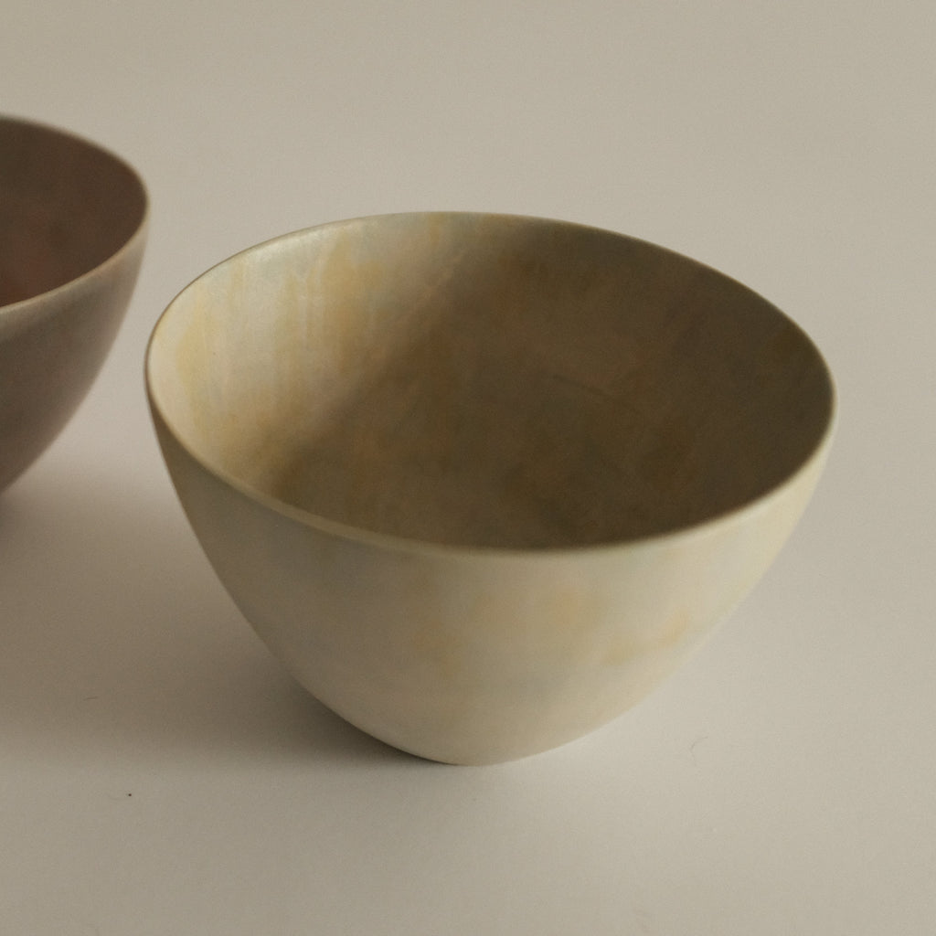 Makoto Saito Palette Green Yellow Round Cup