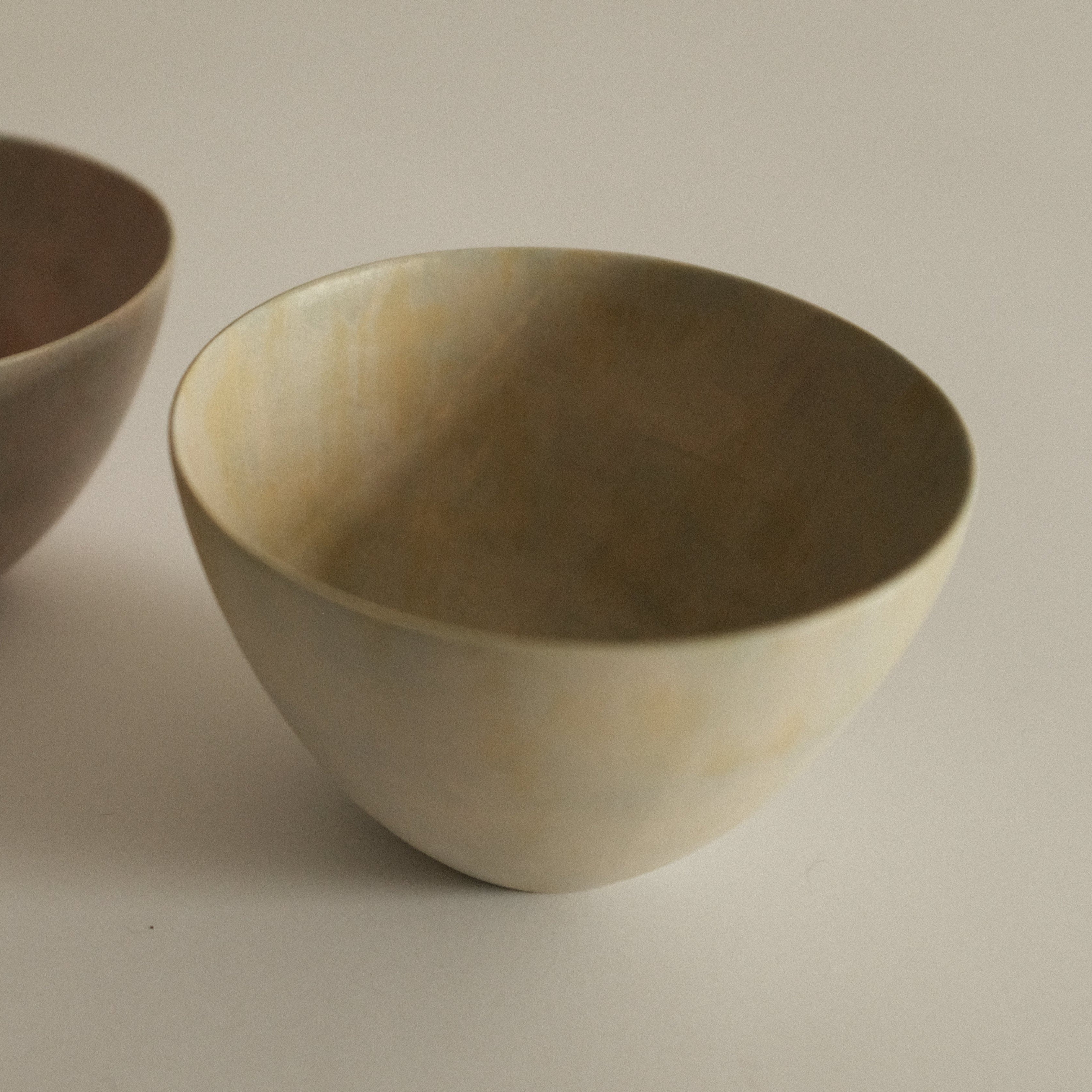 Makoto Saito Palette Green Yellow Round Cup