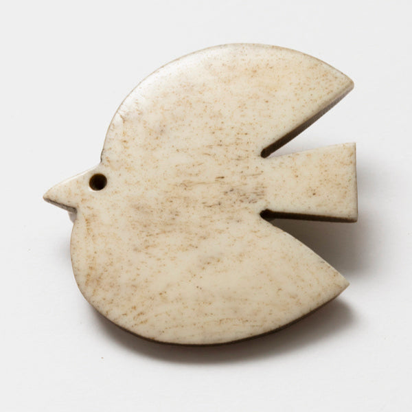 Akorat Japan Bone Brooch Bird