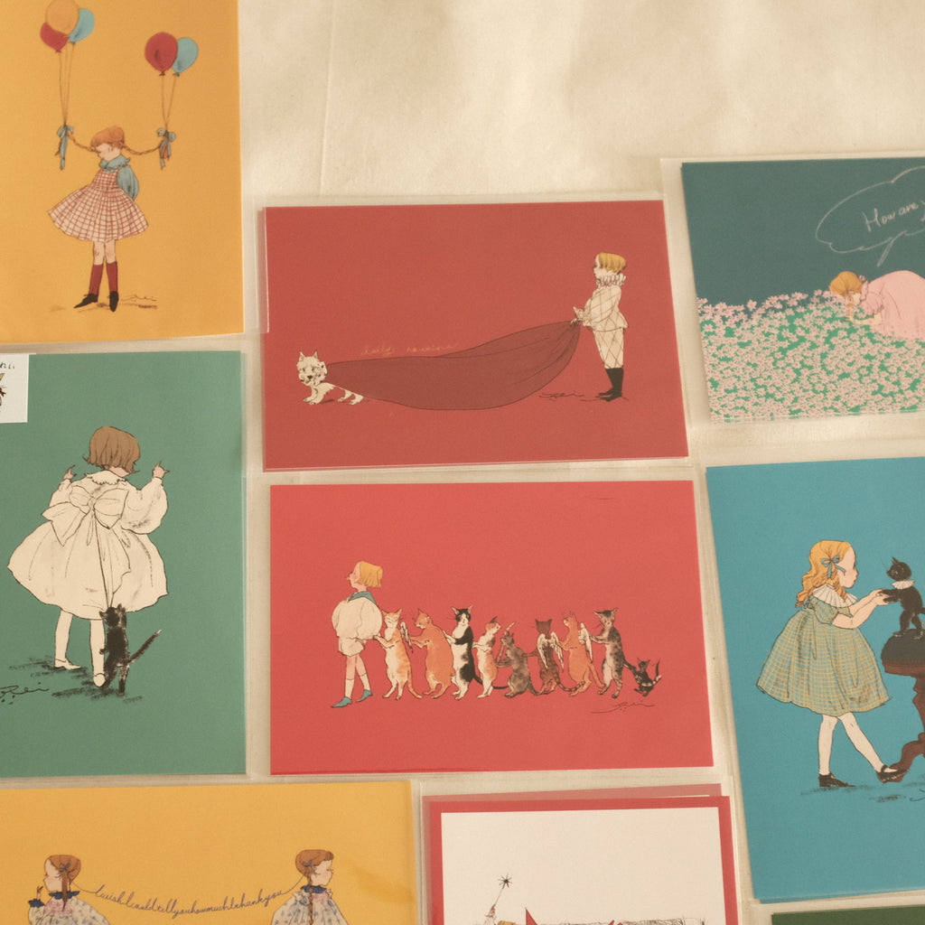 Kurahashi Rei Daily Routine Walking Postcard