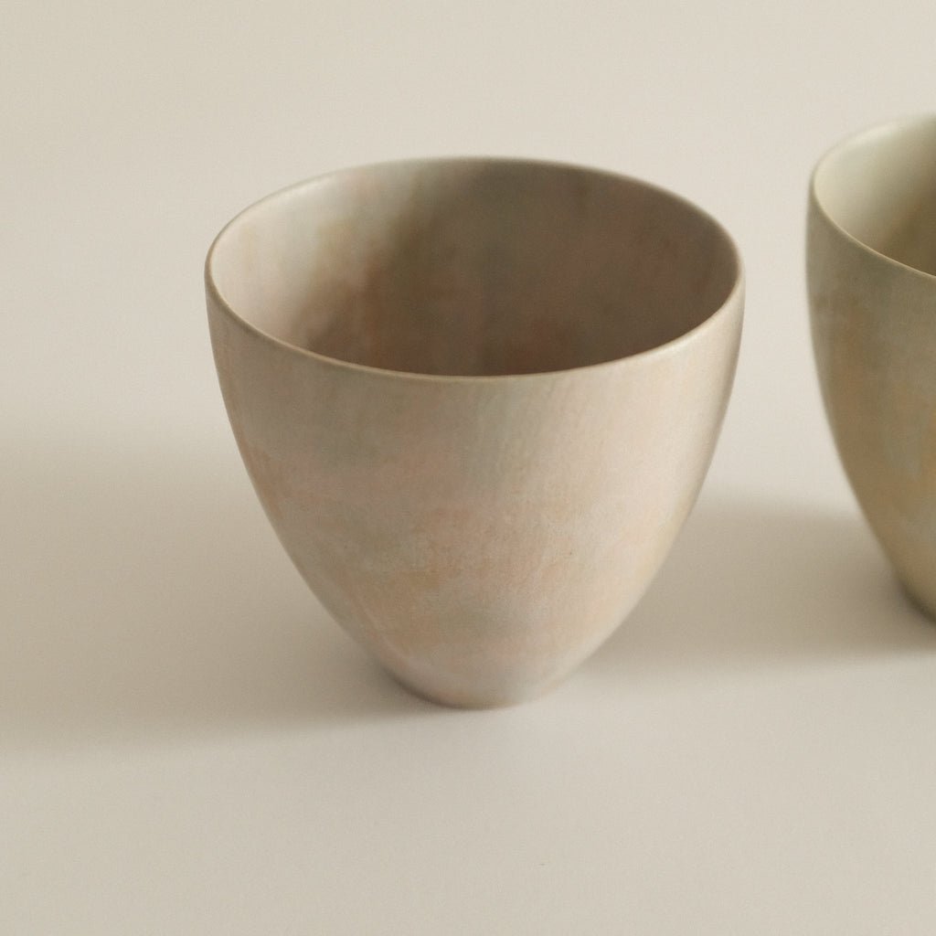 Makoto Saito Palette Pink Blue Tall Cup