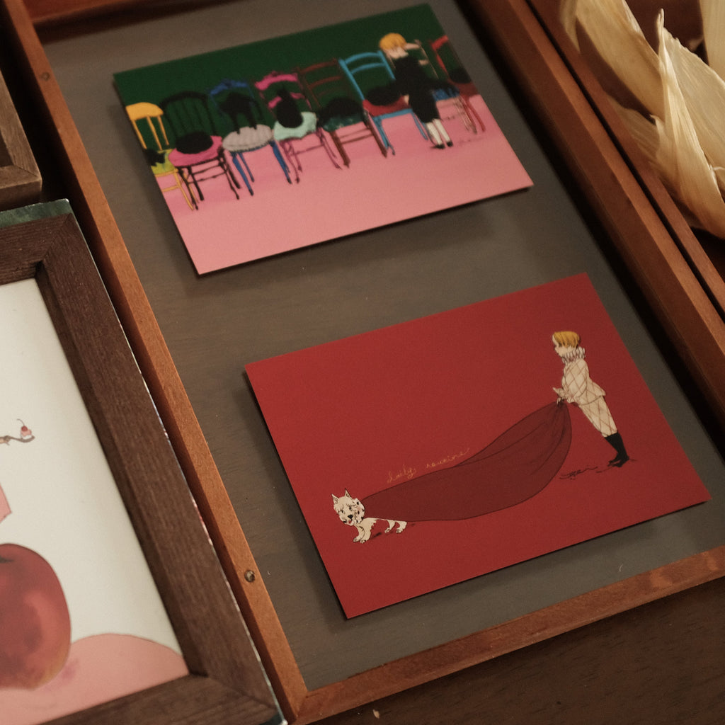 Kurahashi Rei Daily Routine Walking Postcard