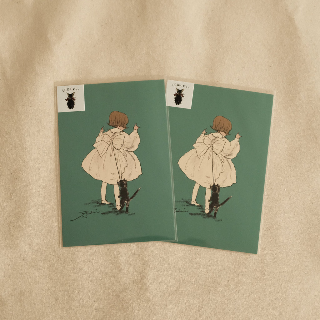 Kurahashi Rei Let's Play Postcard