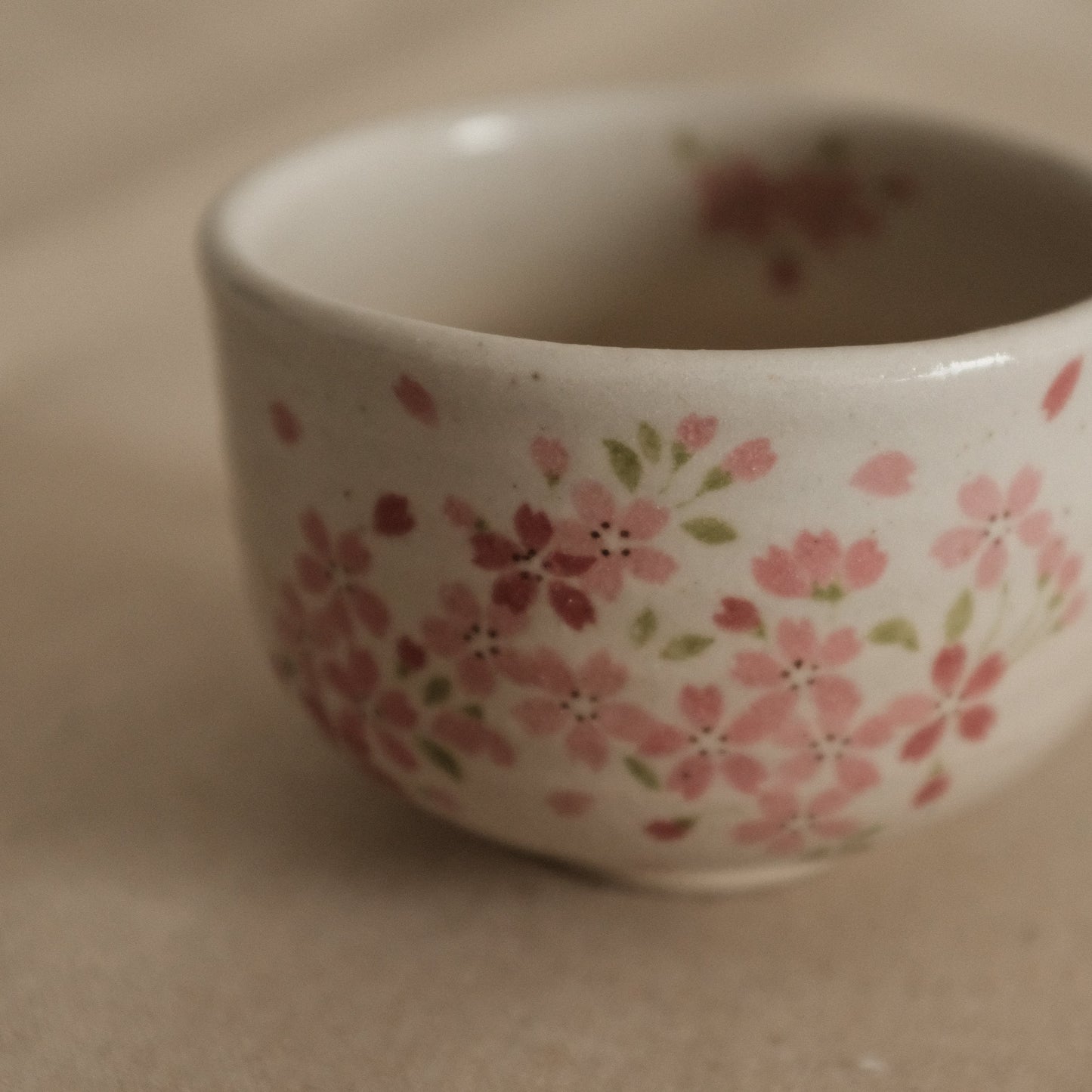 Hatsuichi Japan Cherry Blossom Pink Nodate Chawan Matcha Bowl Tea Bowl Japan Minoware