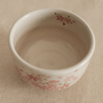 Hatsuichi Japan Cherry Blossom Pink Nodate Chawan Matcha Bowl Tea Bowl Japan Minoware