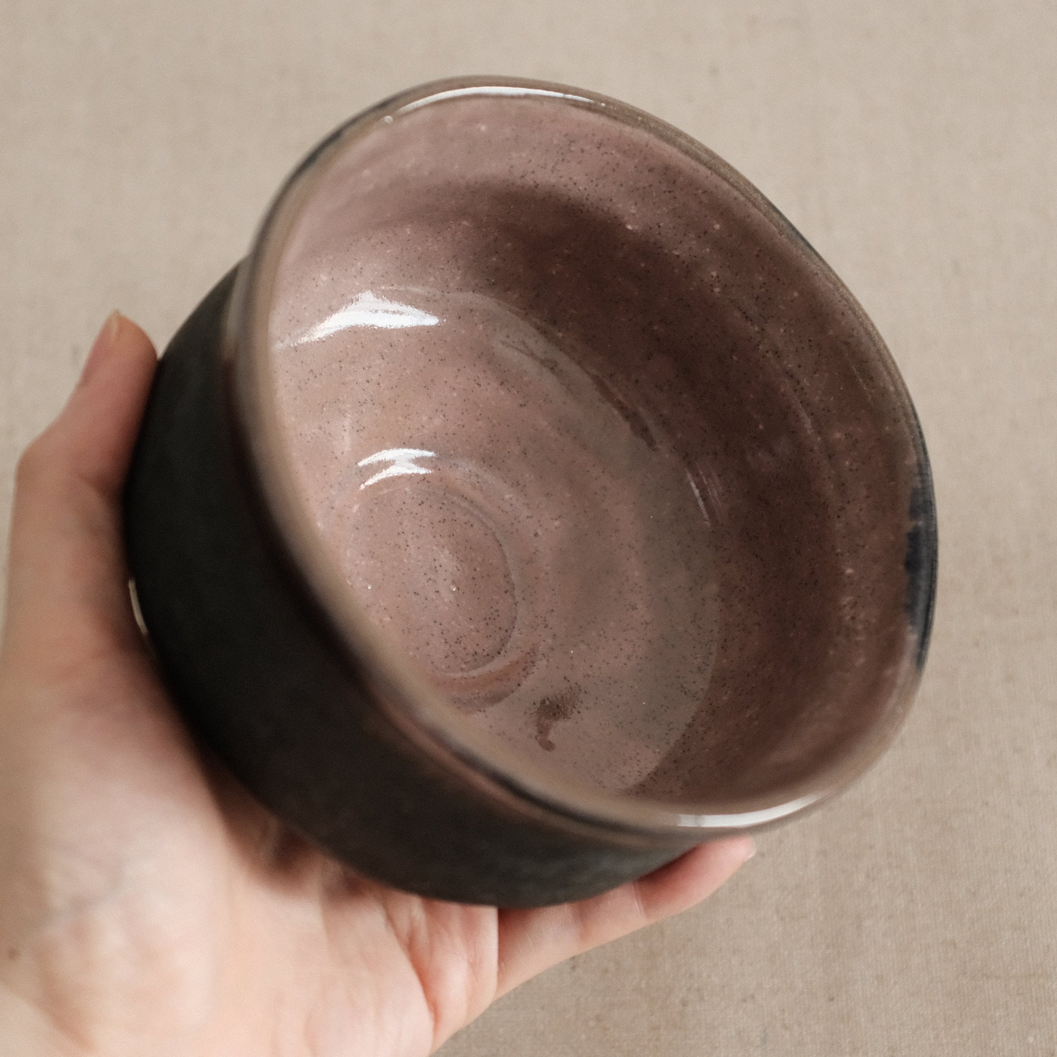 Hatsuichi Japan Momo No Dōkutsu Chawan Matcha Bowl Tea Bowl Japan Minoware