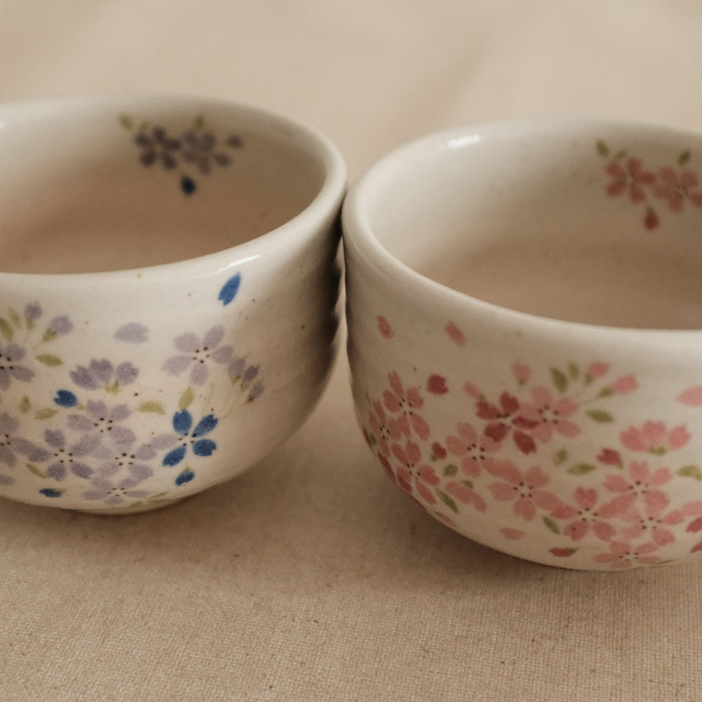 Hatsuichi Japan Cherry Blossom Pink Nodate Chawan Matcha Bowl Tea Bowl Japan Minoware