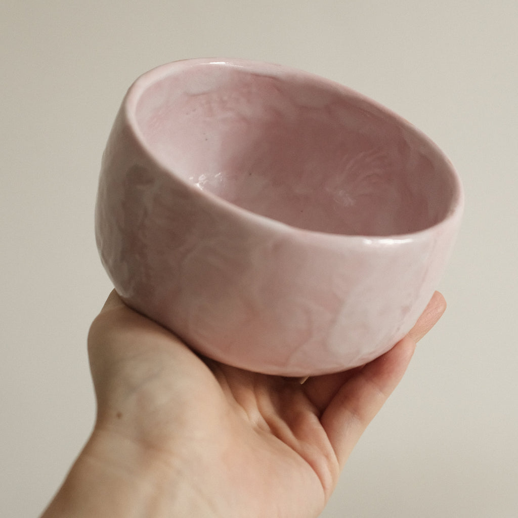 Hatsuichi Japan Sakura Shino Tataki Chawan Matcha Bowl Minoware