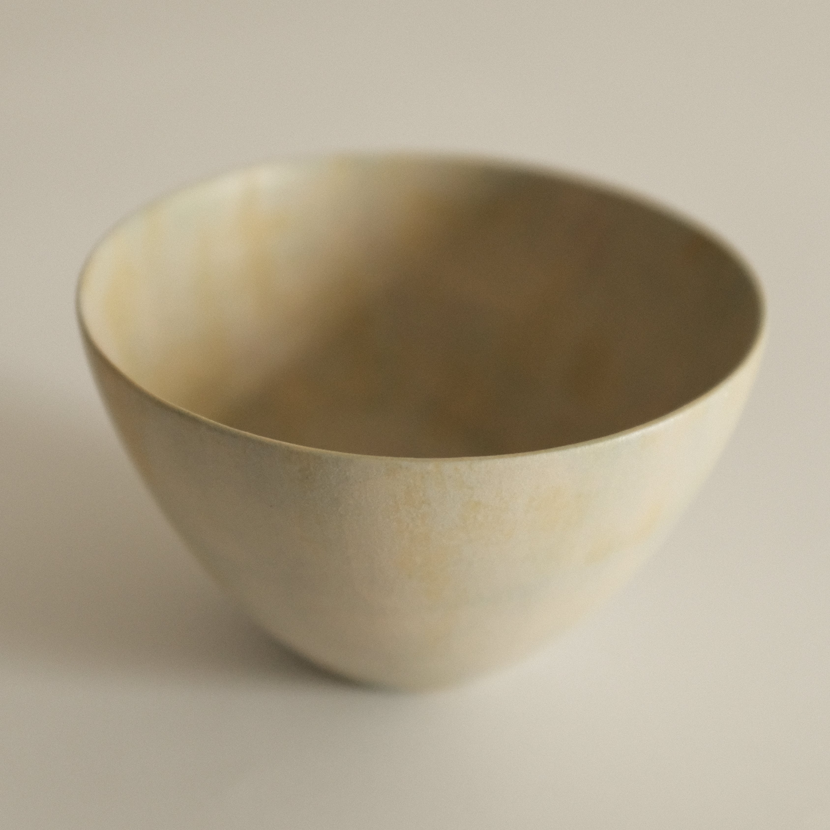 Makoto Saito Palette Green Yellow Round Cup