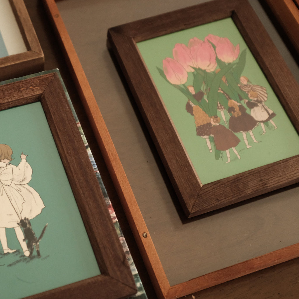 Kurahashi Rei Tulip Girls Postcard