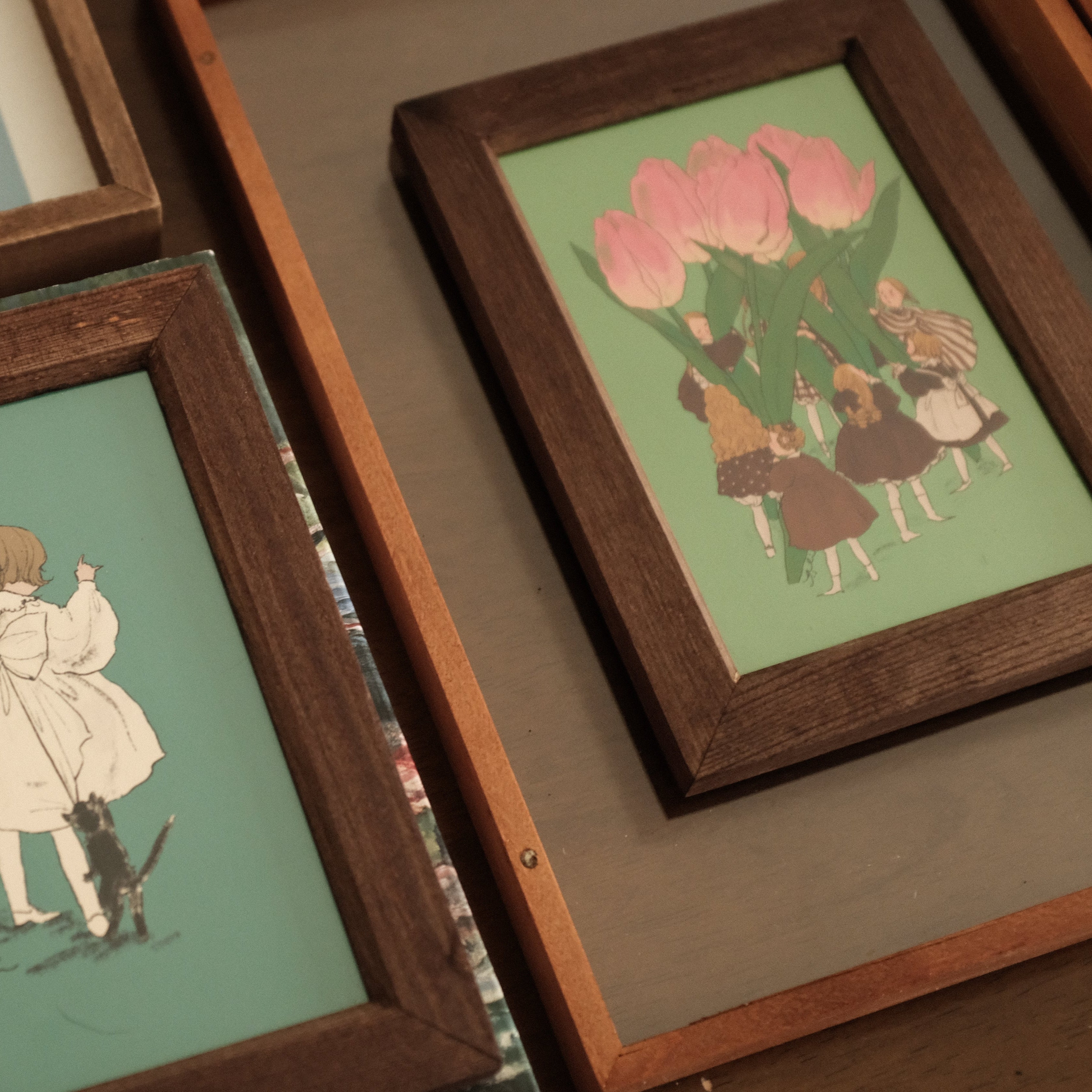 Kurahashi Rei Tulip Girls Postcard