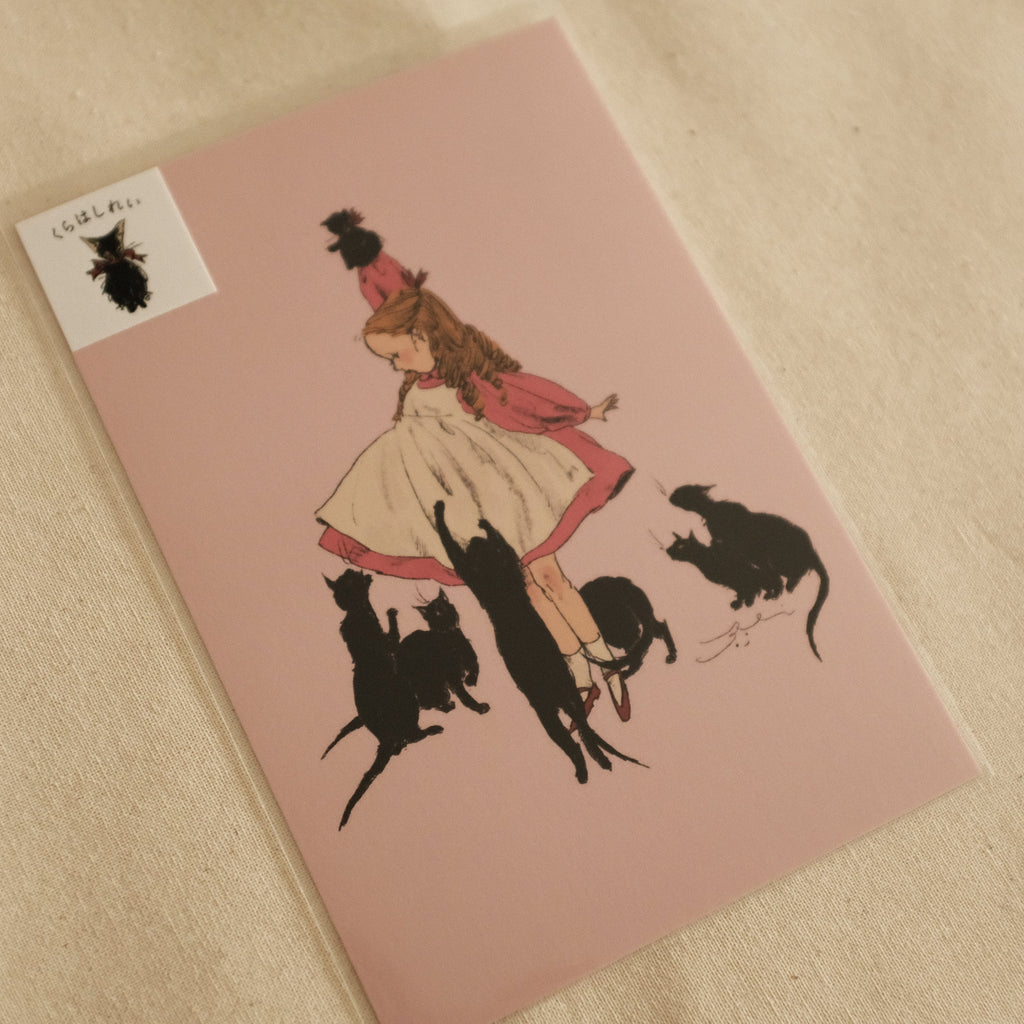Kurahashi Rei Cats and I Postcard