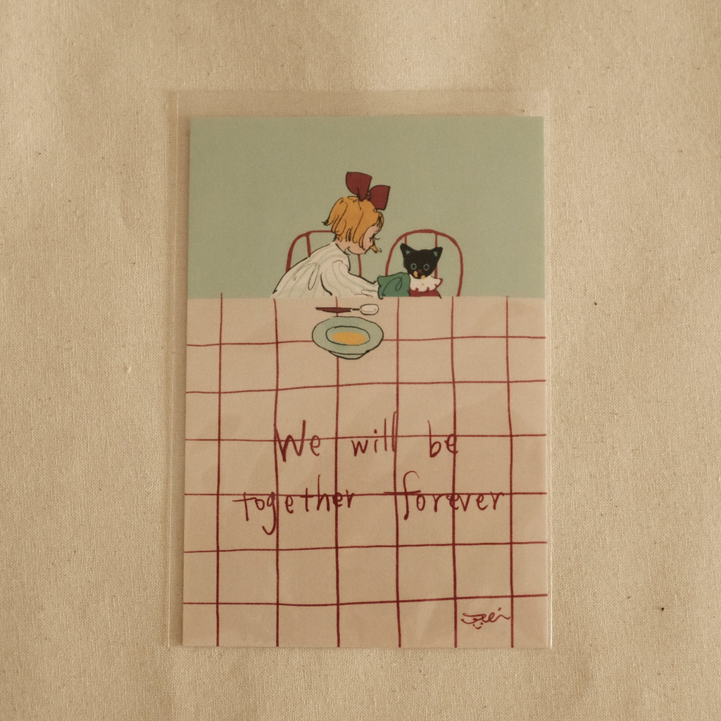 Kurahashi Rei Japan Always Together Postcard
