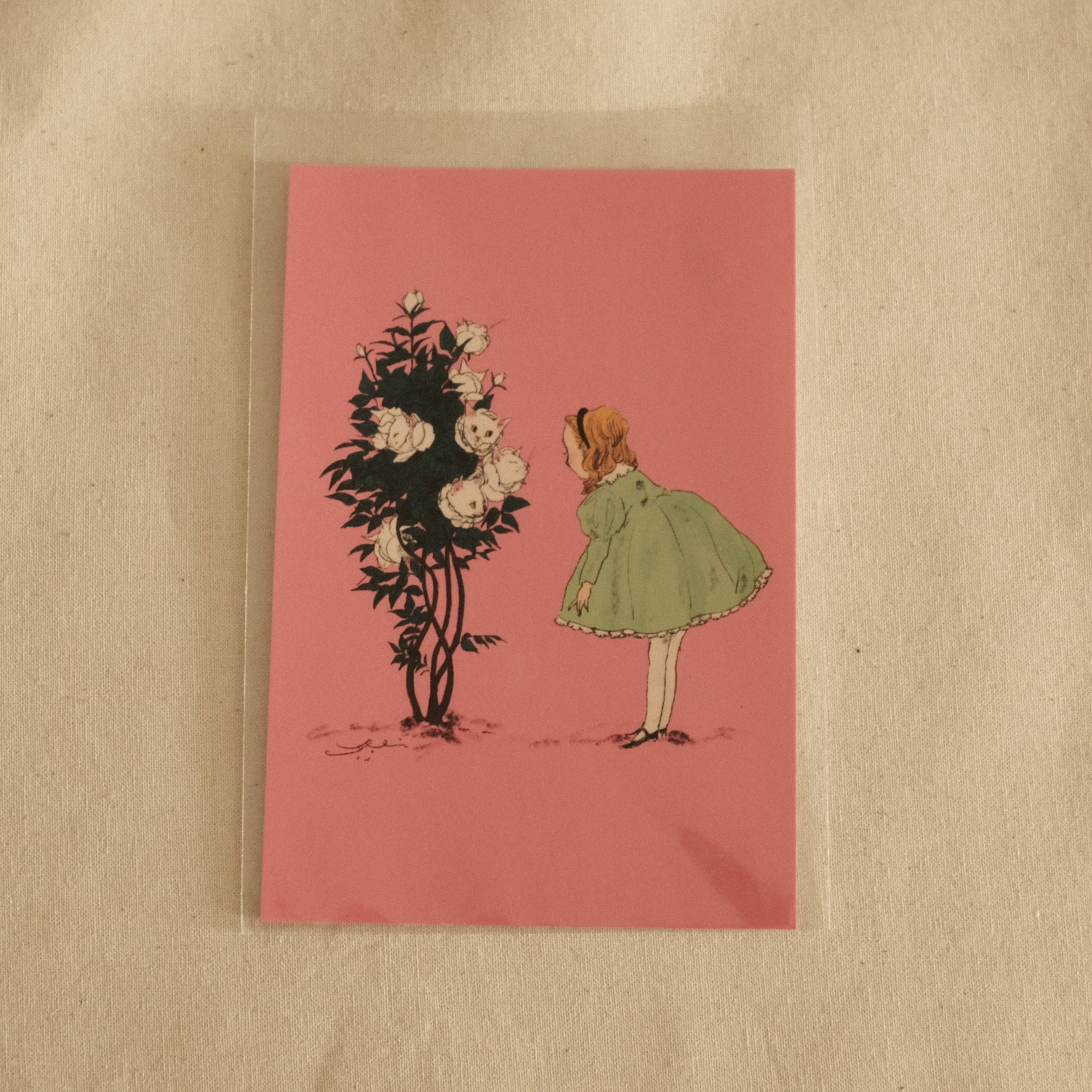 Kurahashi Rei Talk to Me Postcard