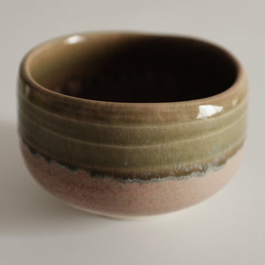 Hatsuichi Japan Oribe Hitoshi Kiln-Shaved Chawan Matcha Bowl Tea Bowl Minoware