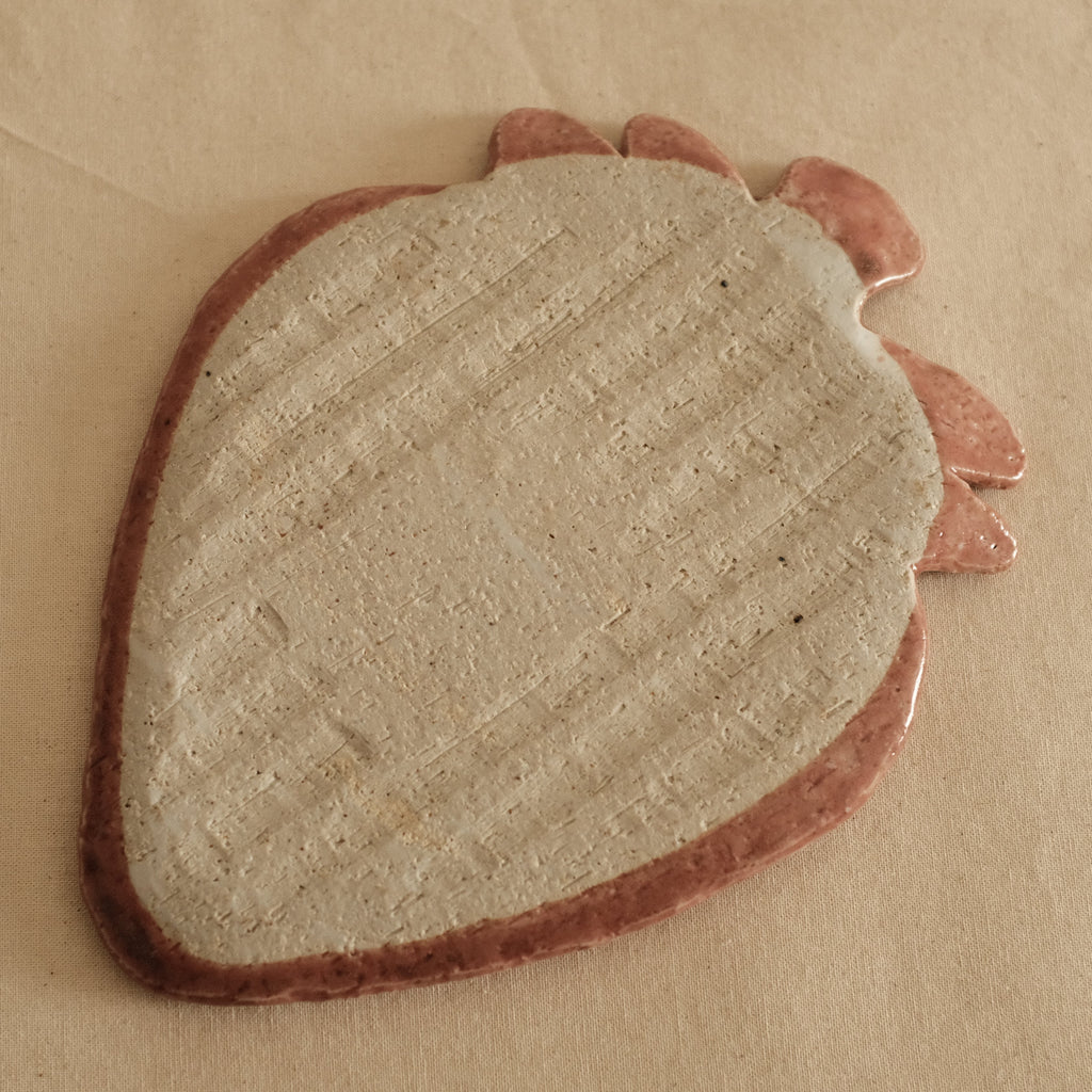 Momoiro Soft Pink Ichigo Strawberry Flat Plate