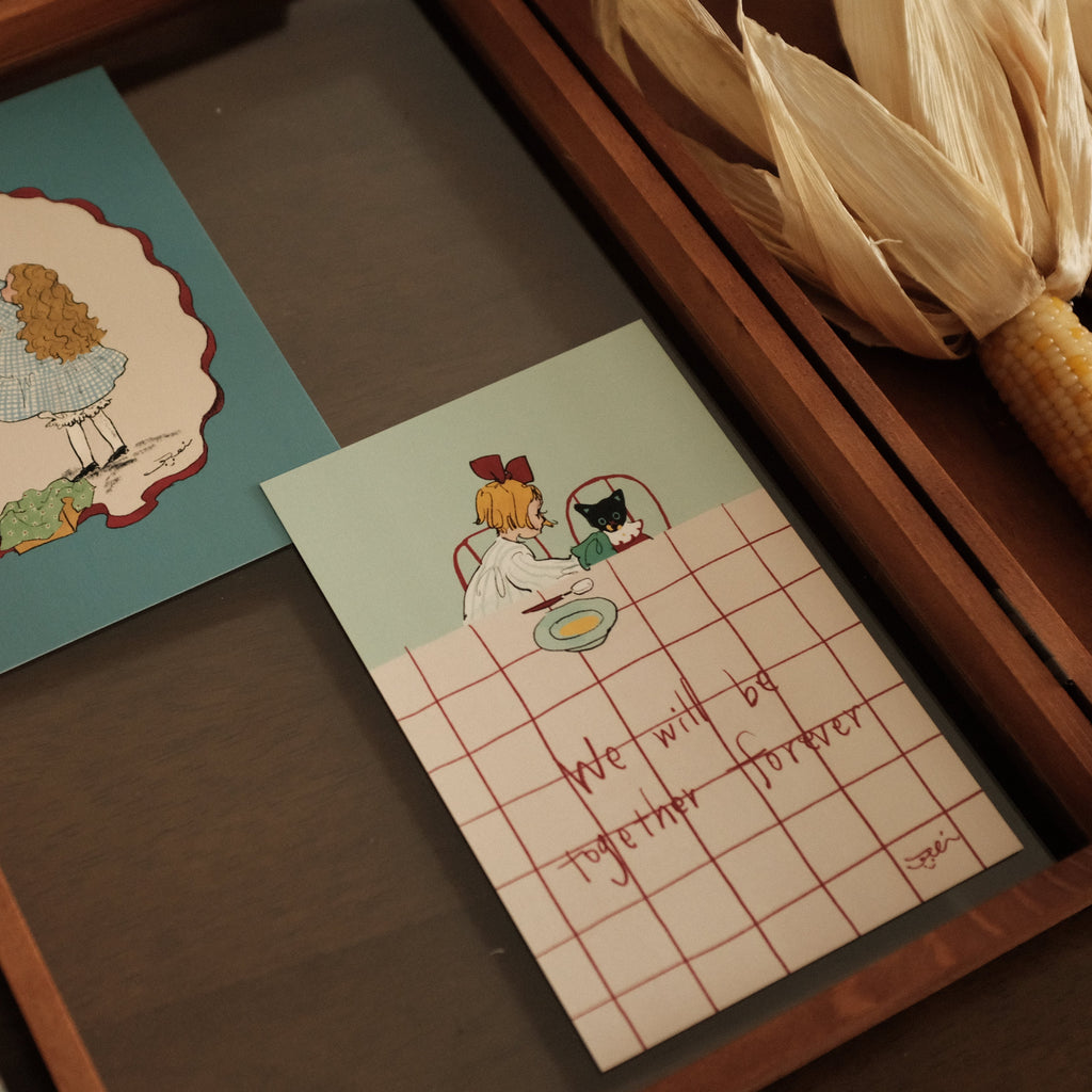 Kurahashi Rei Japan Always Together Postcard