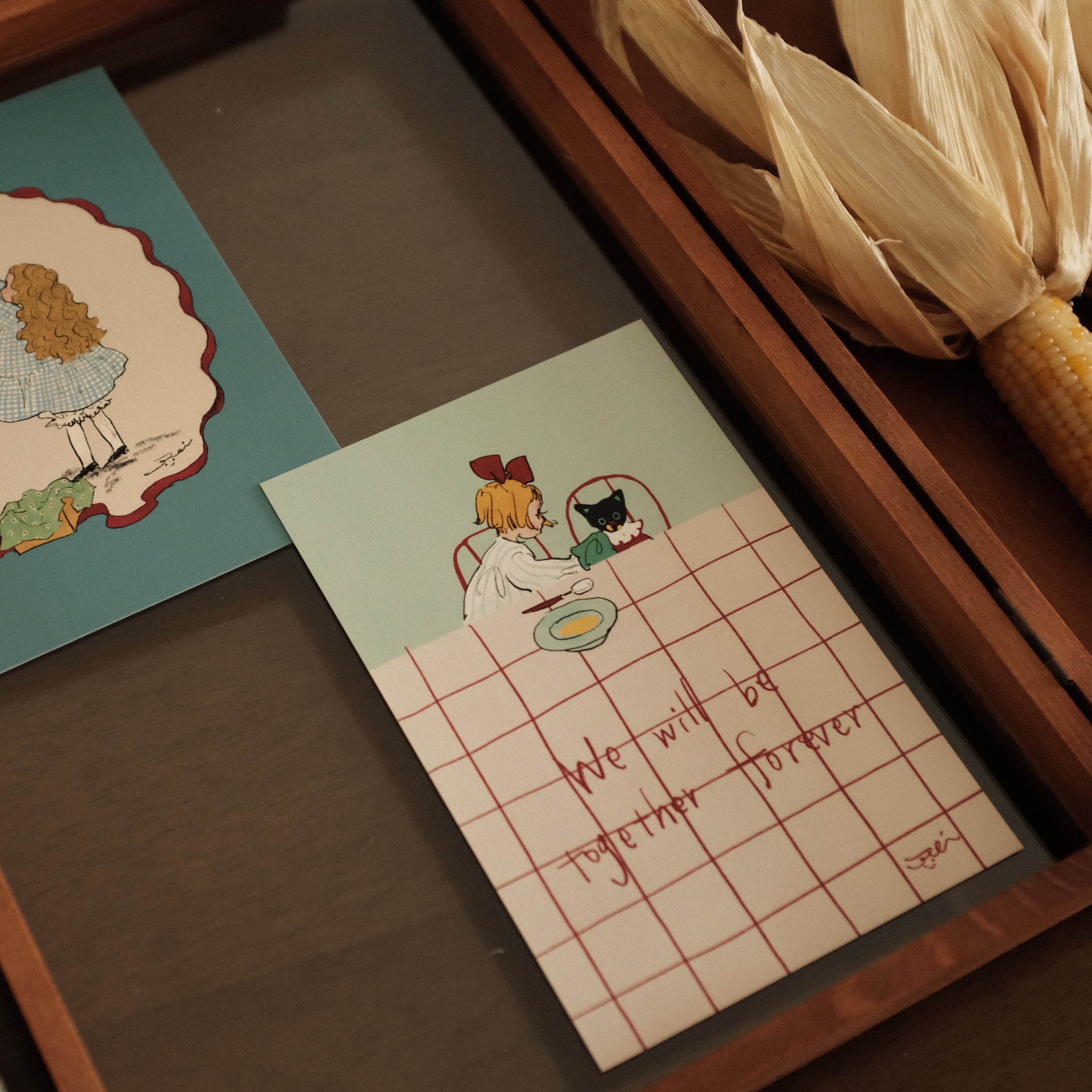 Kurahashi Rei Japan Always Together Postcard