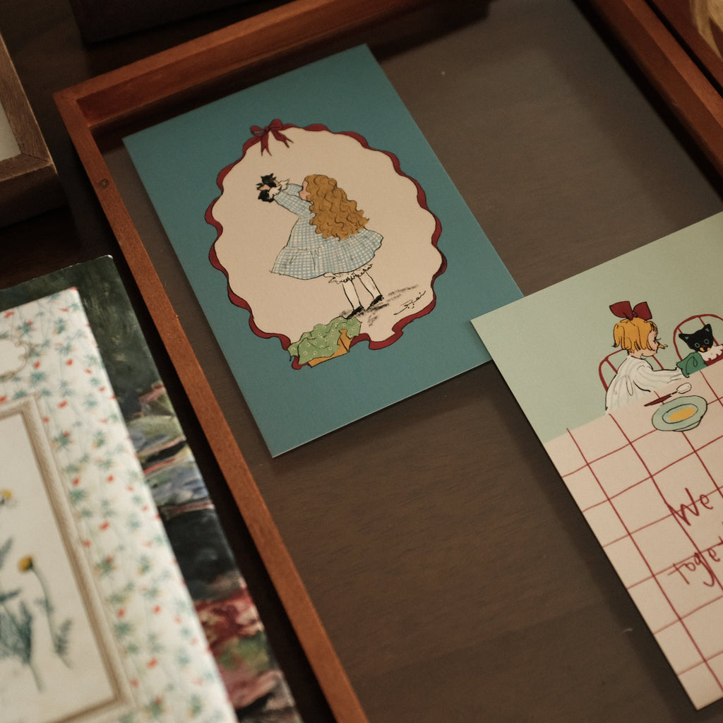 Kurahashi Rei Hello New Friend Postcard