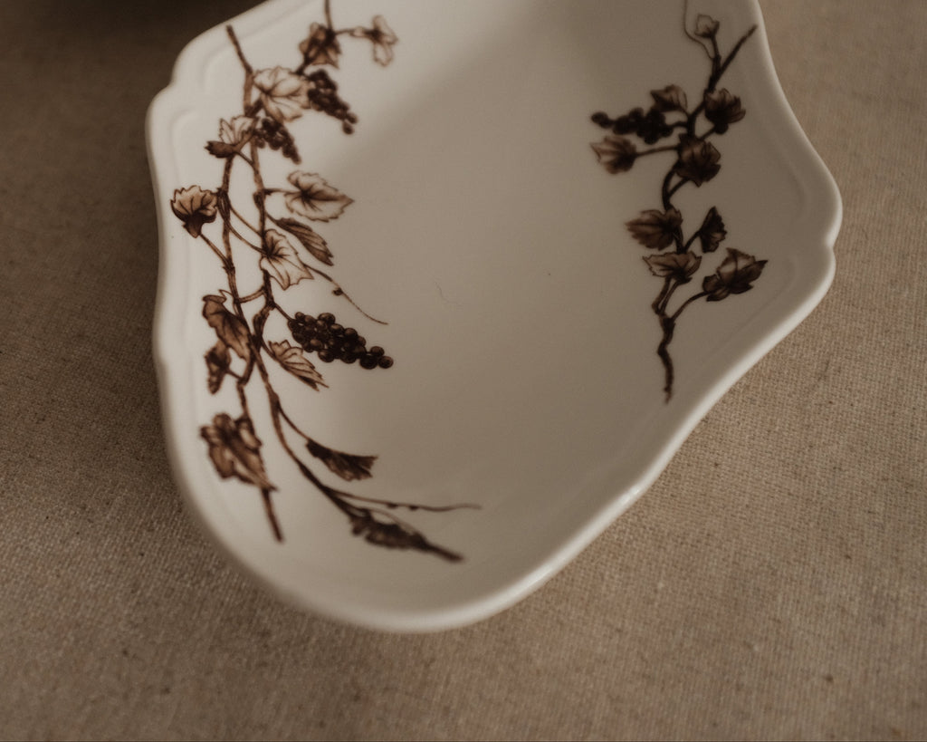 Studio M' Japan Vigne Plate Brown