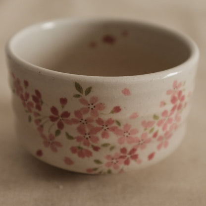 Hatsuichi Japan Spring Sakura Cherry Blossom Chawan Matcha Bowl Tea Bowl Japan Minoware