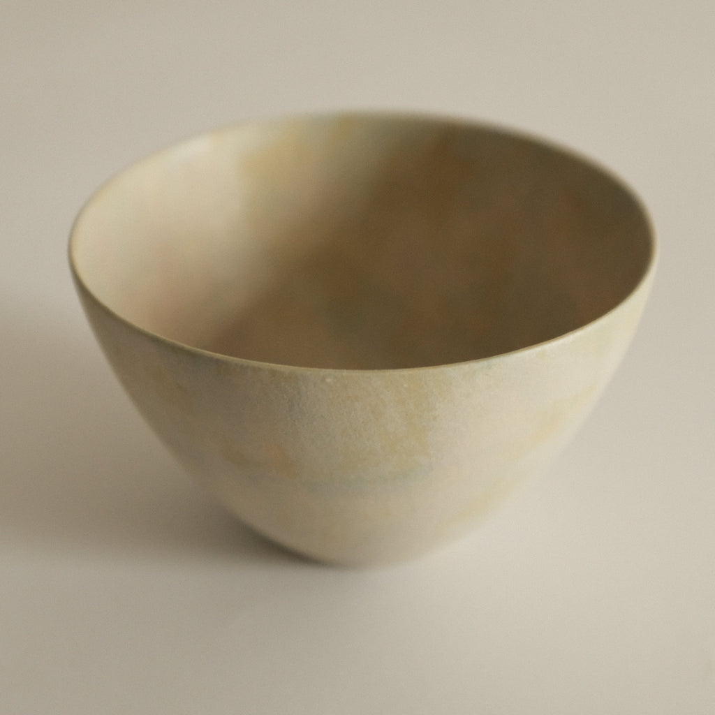 Makoto Saito Palette Green Yellow Round Cup
