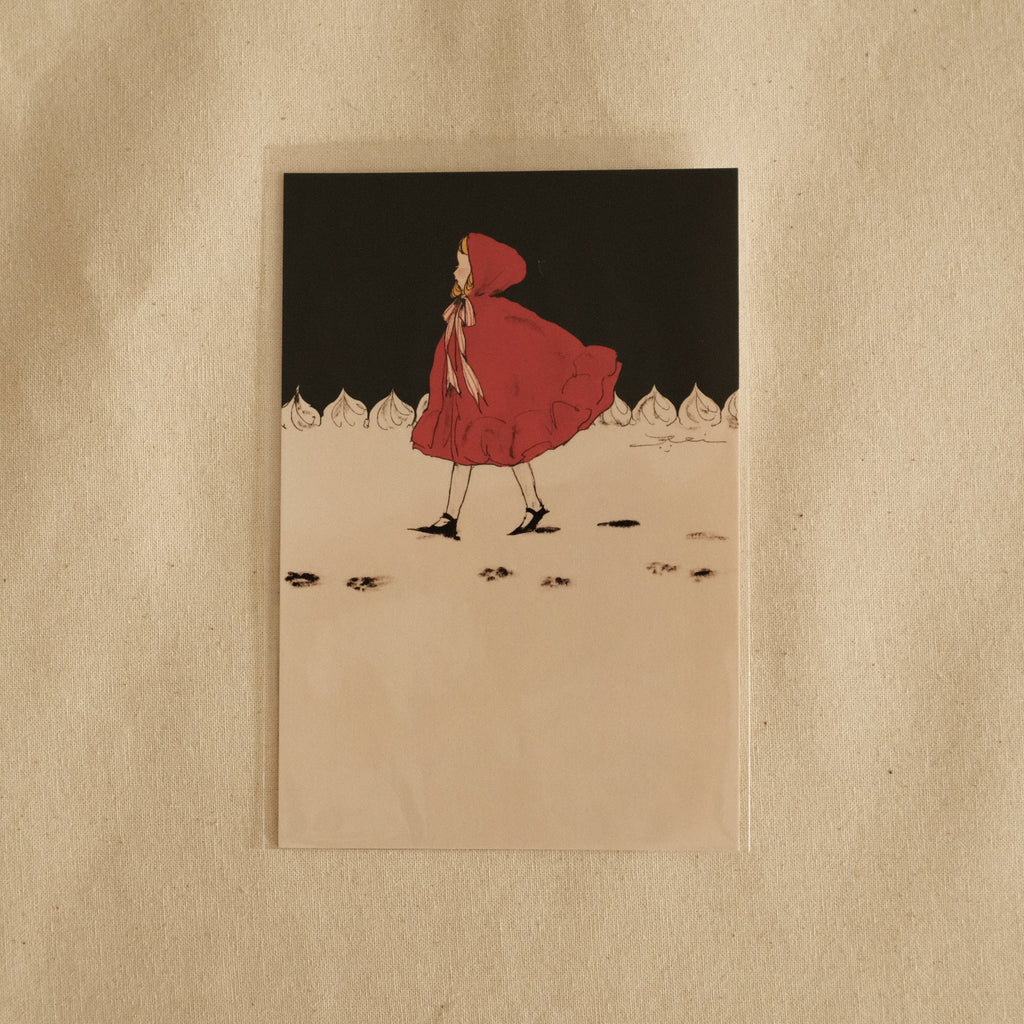 Kurahashi Rei Strawberry Shortcake Postcard