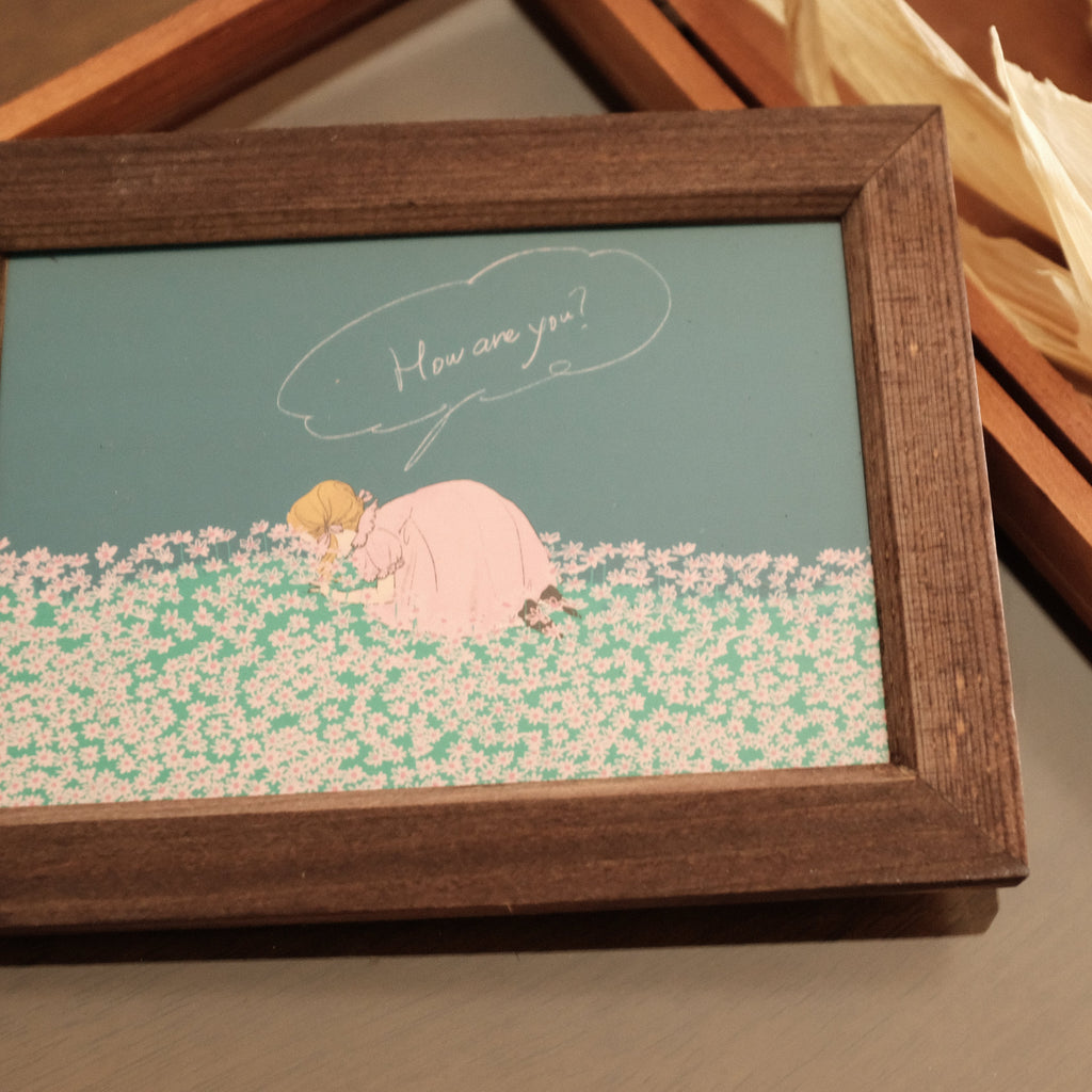 Kurahashi Rei How Are You Postcard