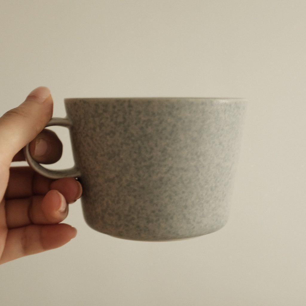 yumiko iihoshi unjour aspres midi matin cup nami light blue pattern