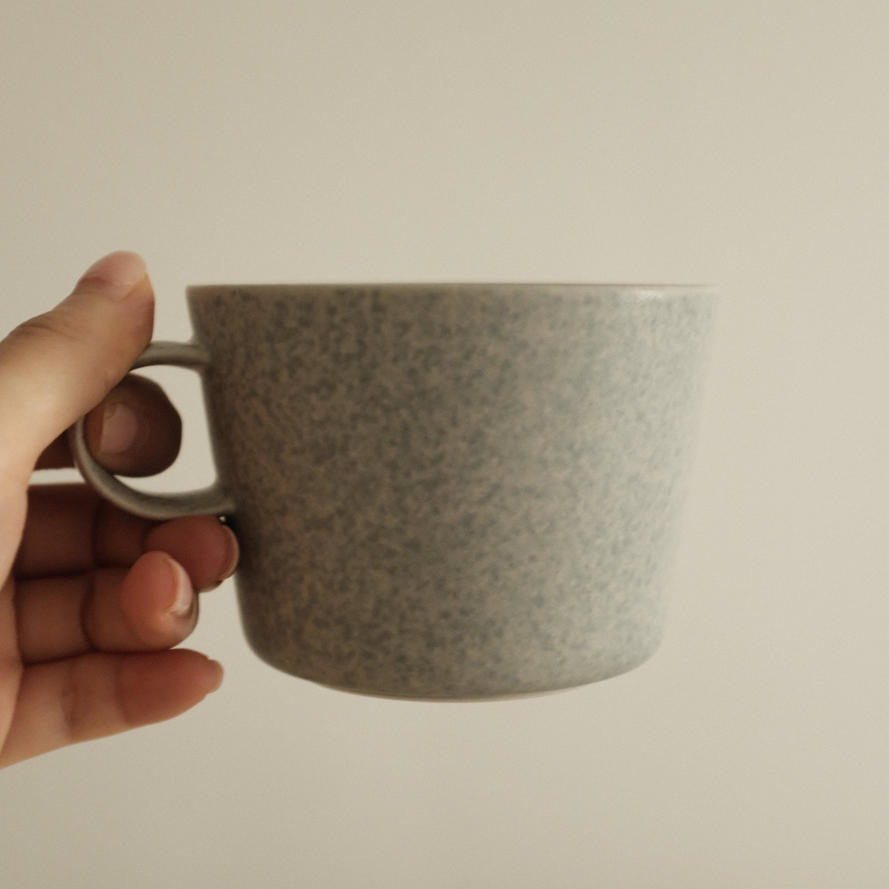 yumiko iihoshi unjour aspres midi matin cup nami light blue pattern