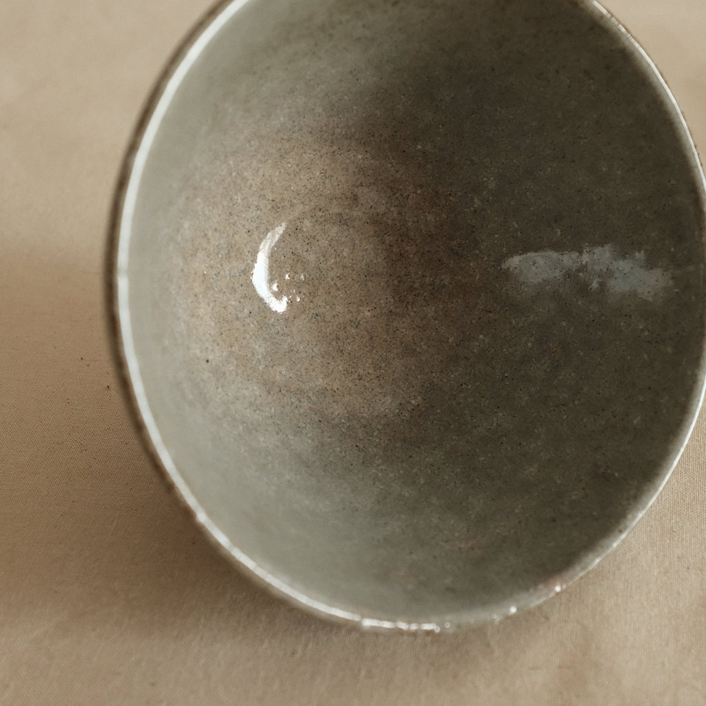 Maruyoshi Japan Jade Blue Kohiki Glaze Chawan Matcha Bowl Minoware