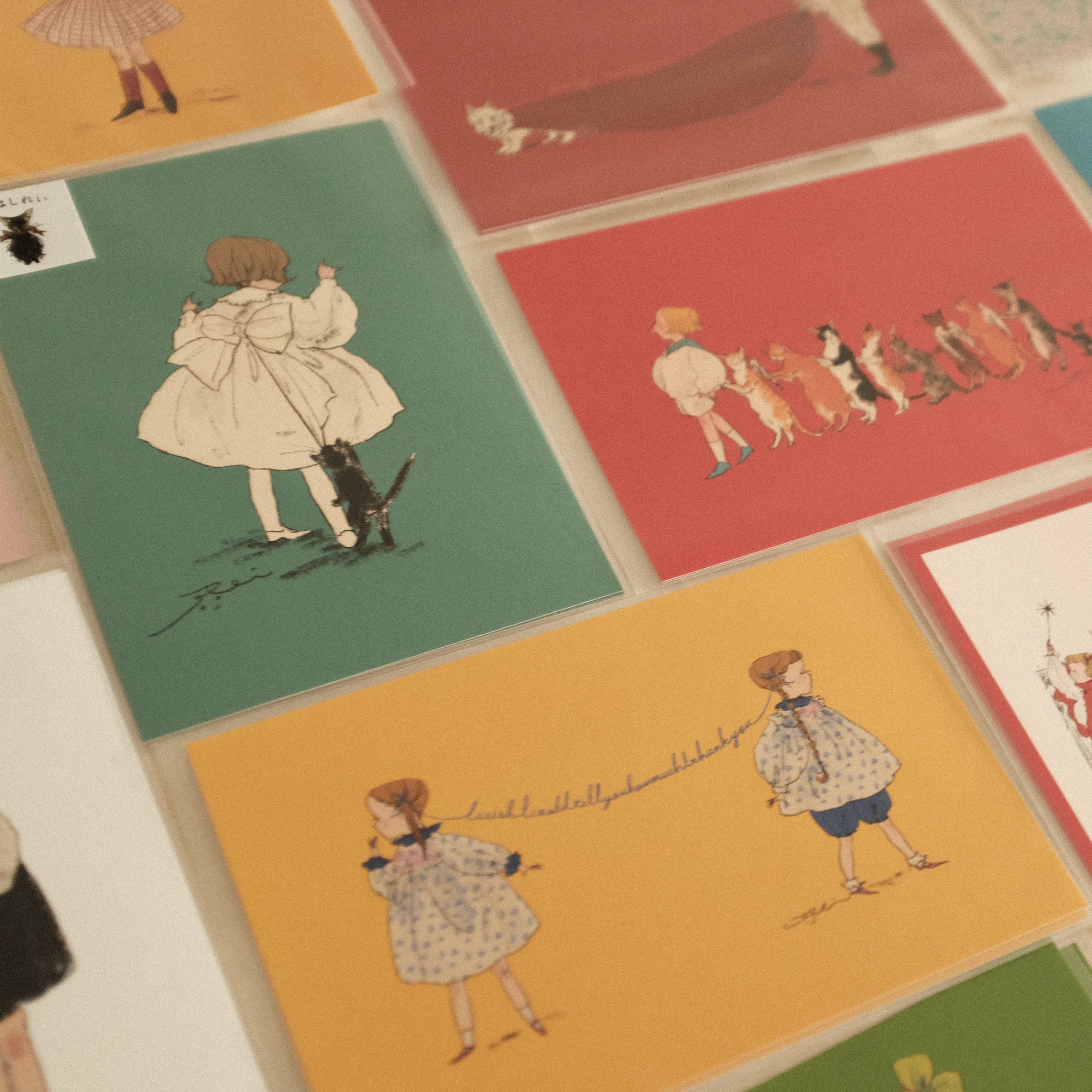 Kurahashi Rei Let's Play Postcard