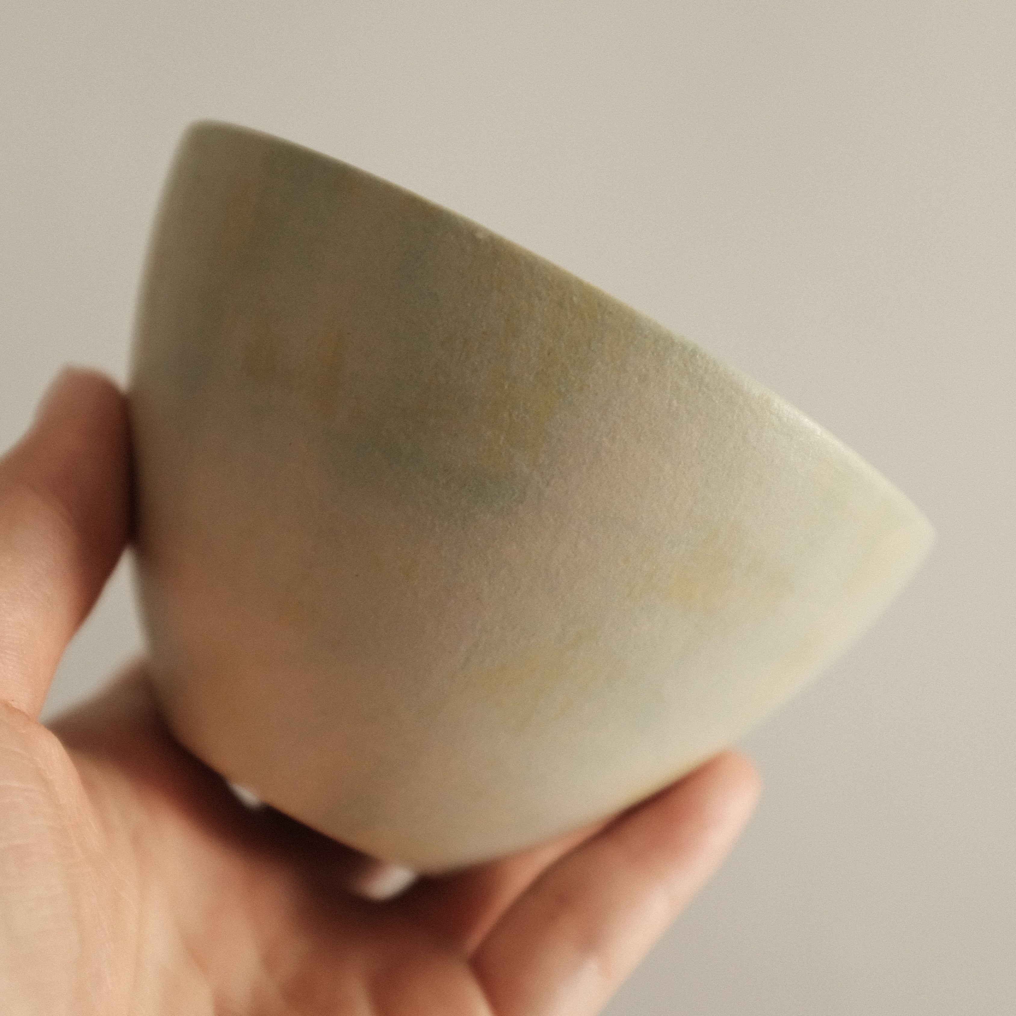 Makoto Saito Palette Green Yellow Round Cup