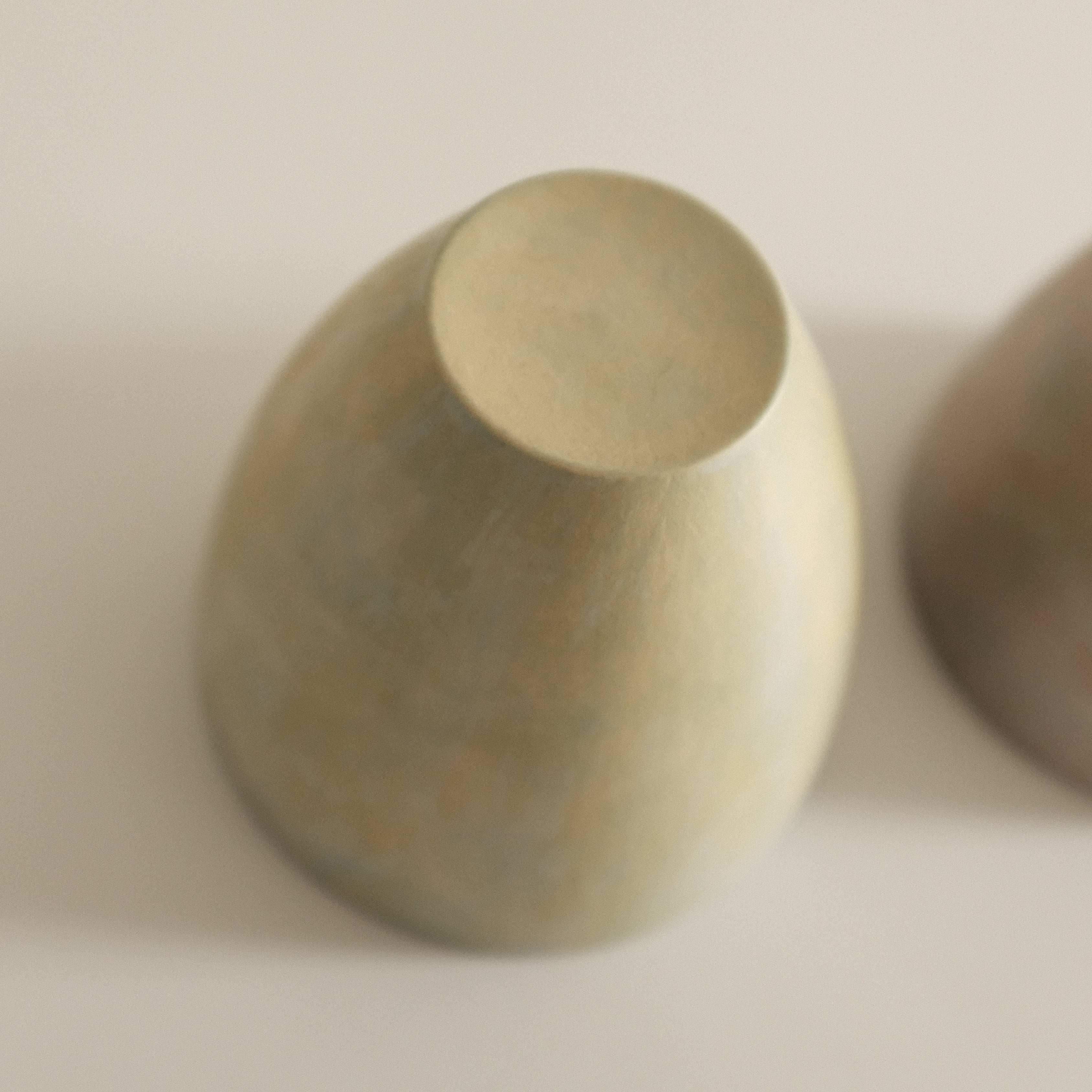 Makoto Saito Palette Green Yellow Tall Cup