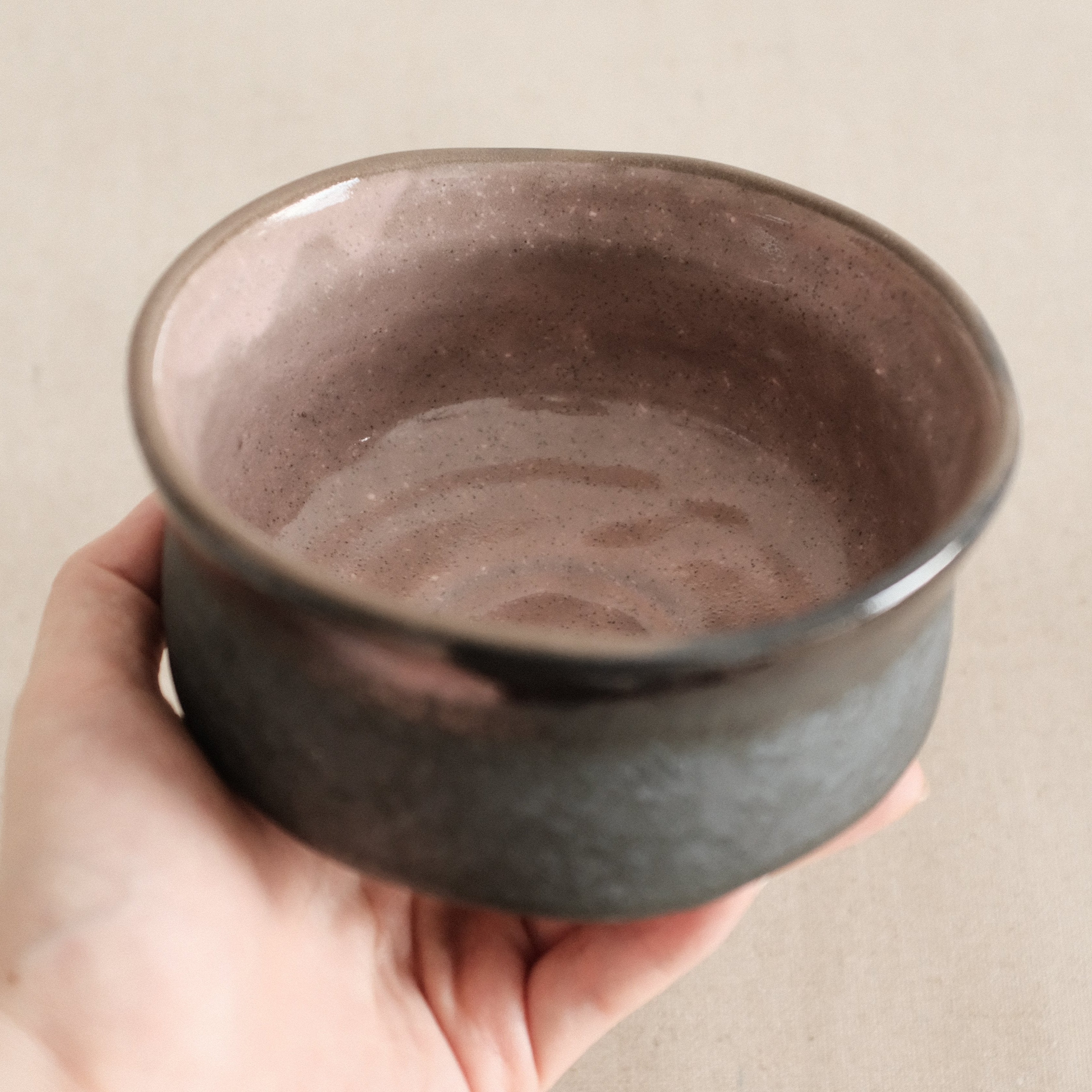 Hatsuichi Japan Momo No Dōkutsu Chawan Matcha Bowl Tea Bowl Japan Minoware