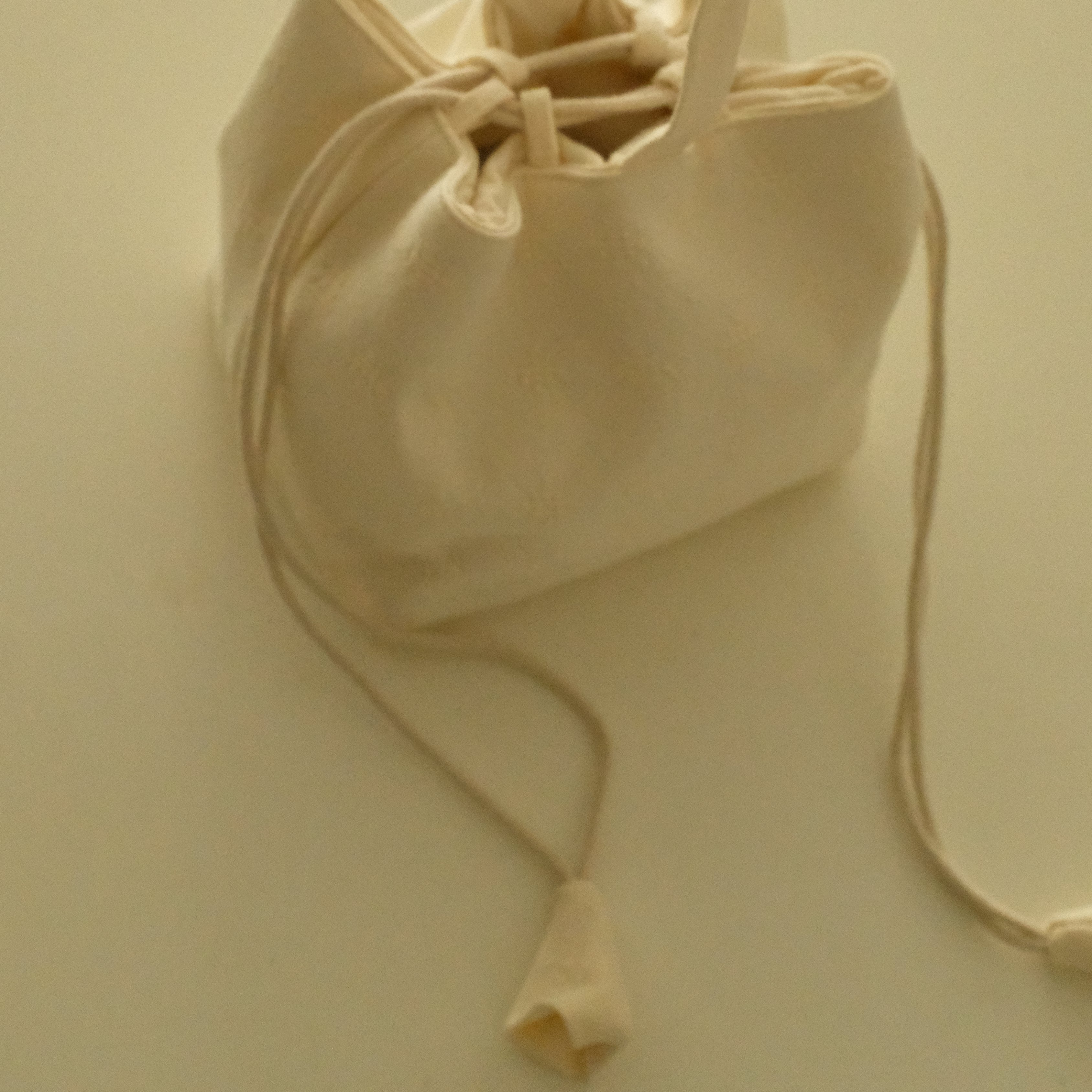 Atelier Cha Floral Stitch Cotton Linen Portable Storage Tea Bag Tea Set Organiser