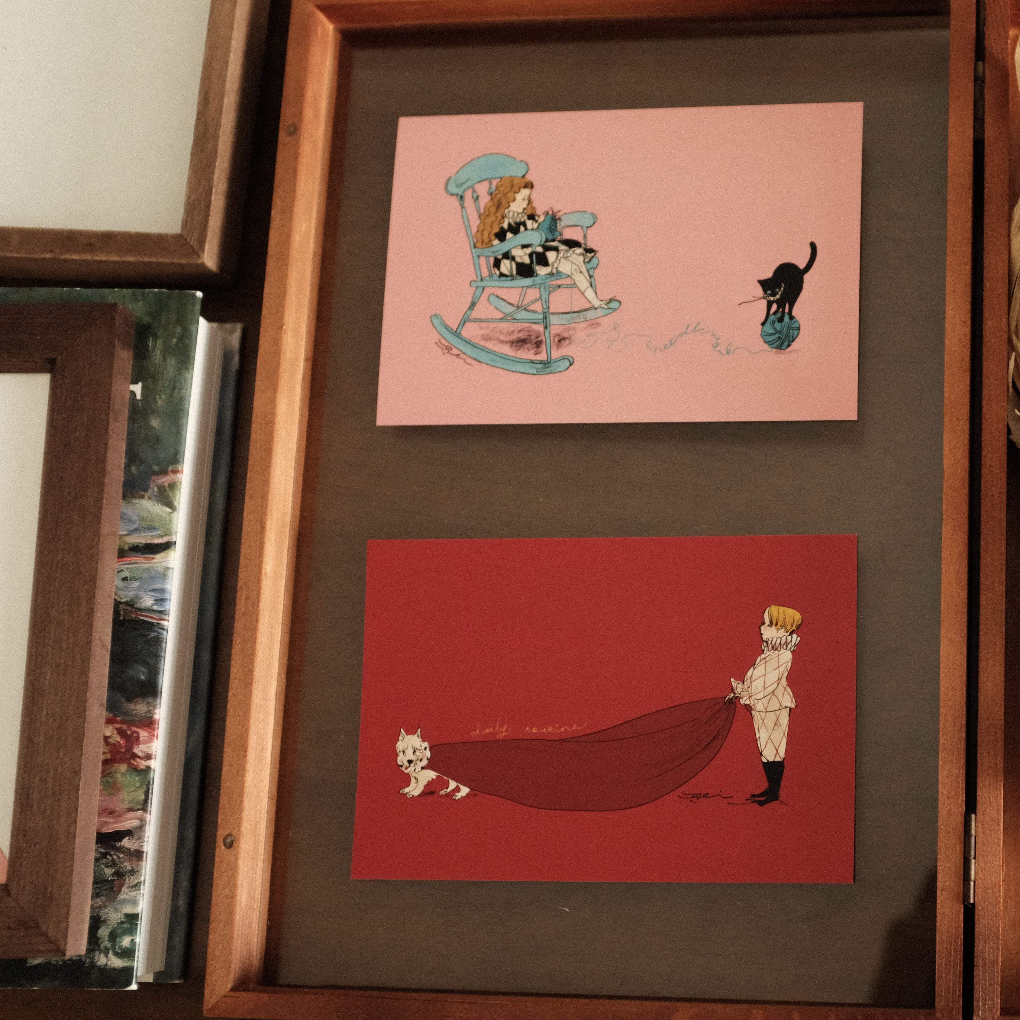 Kurahashi Rei Daily Routine Walking Postcard