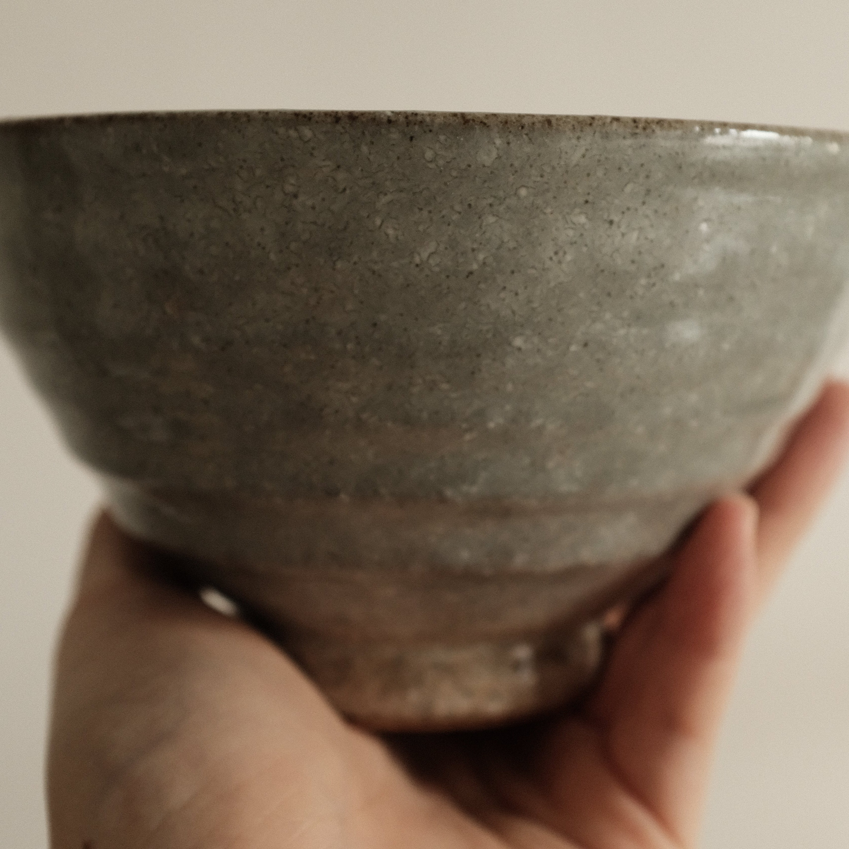 Maruyoshi Japan Jade Blue Kohiki Glaze Chawan Matcha Bowl Minoware