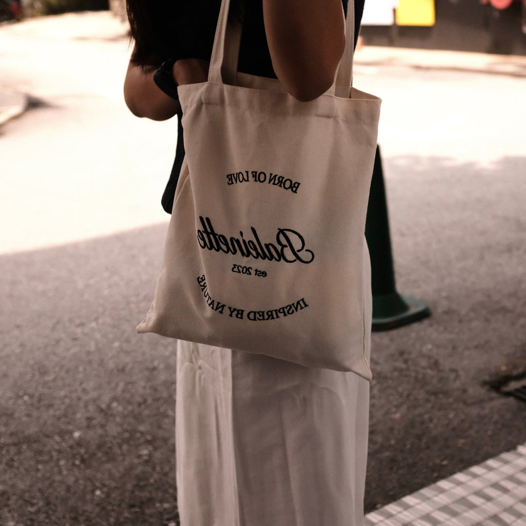 Baleinette Embroidered Tote Bag