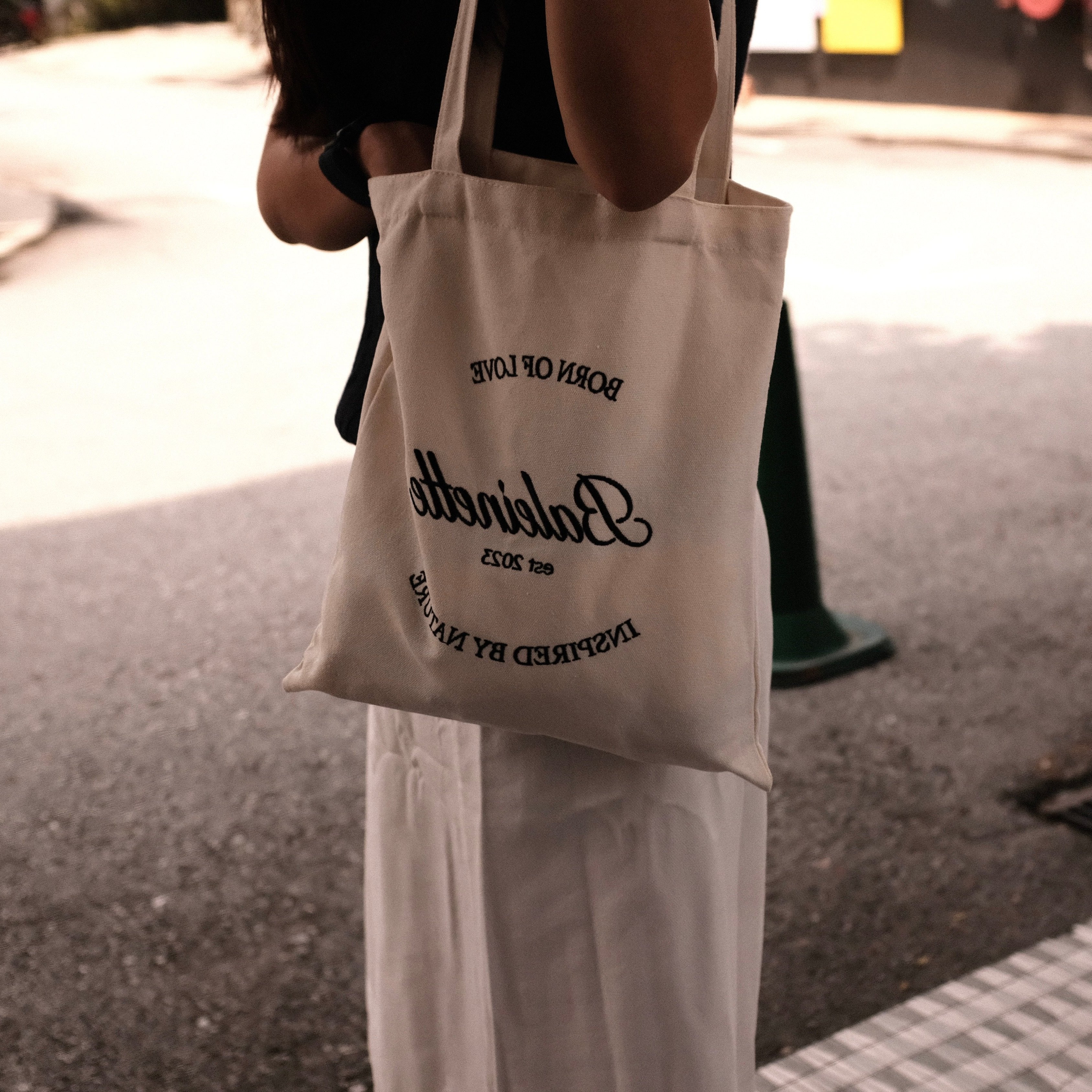 Baleinette Embroidered Tote Bag