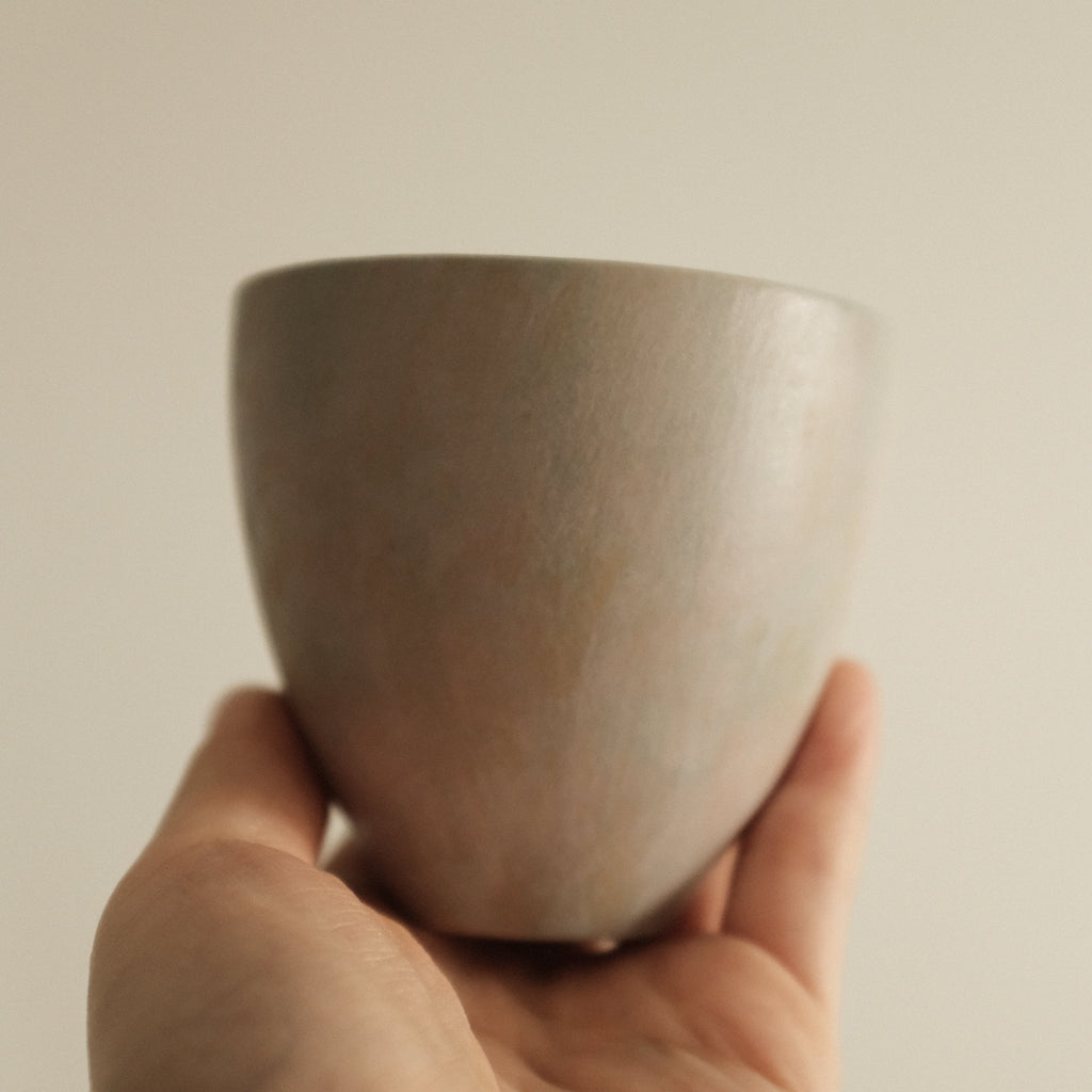 Makoto Saito Palette Pink Blue Tall Cup